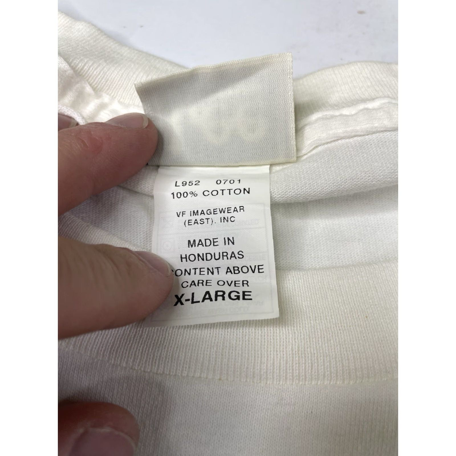 Lee VINTAGE New York Yankees 2001 American League Champions T-Shirt XL White World Series Men XL Size US XL / EU 56 / 4 - 4 Thumbnail