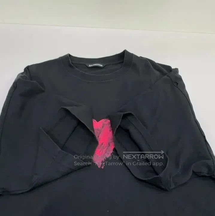 Balenciaga Balenciaga I Love U Graphic T. Size US S / EU 44-46 / 1 - 6 Thumbnail
