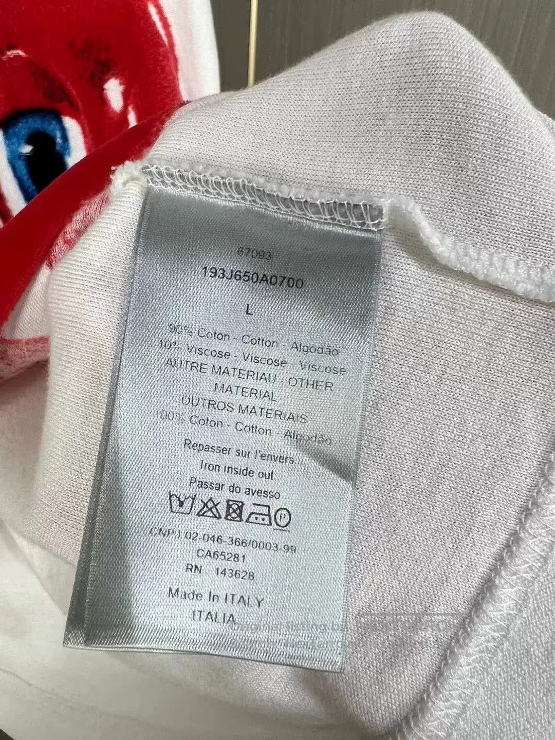 Dior dior kenny scharf collaboration short sleeve tee. Size US L / EU 52-54 / 3 - 6 Thumbnail