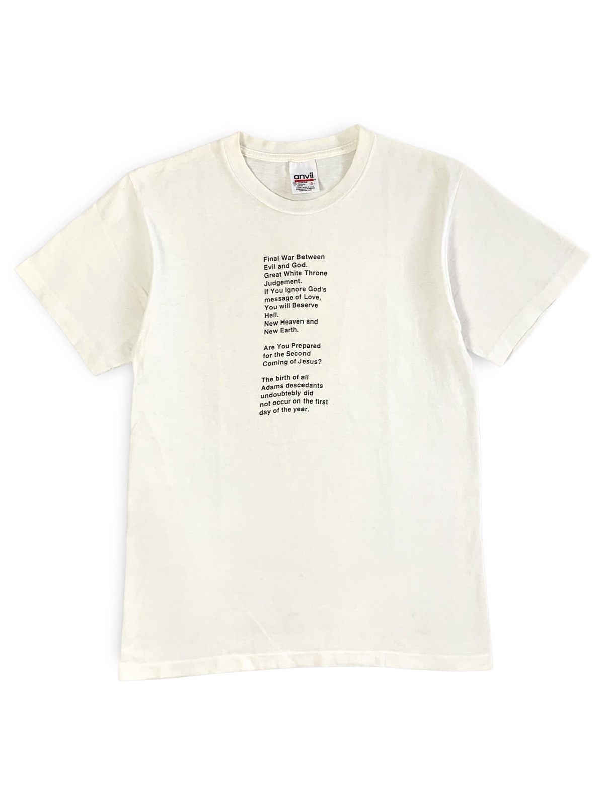 Vintage vintage jesus tee Size US S / EU 44-46 / 1 - 1 Thumbnail