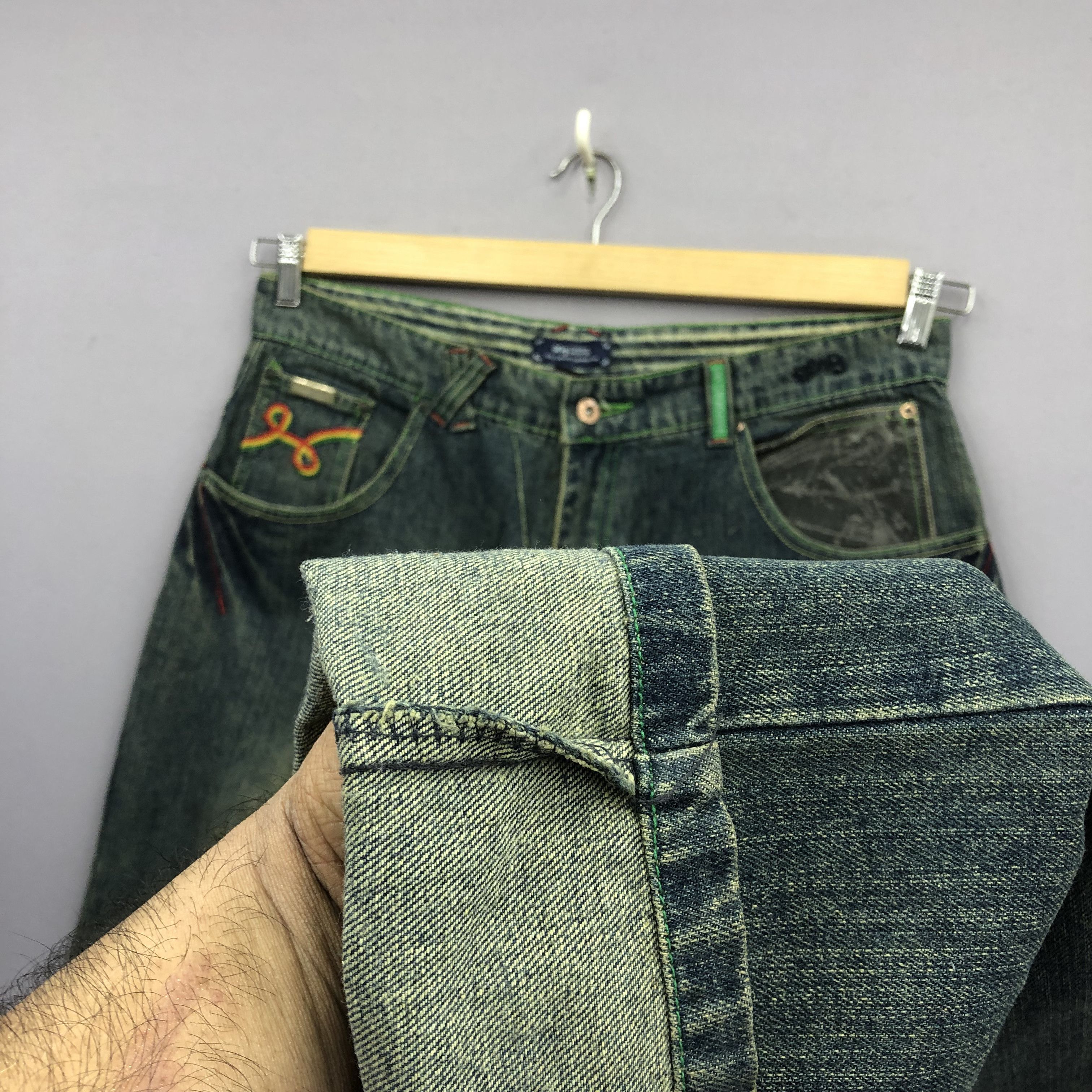 LRG Vintage Y2K LRG Skate Baggy Jeans Faded Loose Denim Pants Size US 36 / EU 52 - 11 Thumbnail