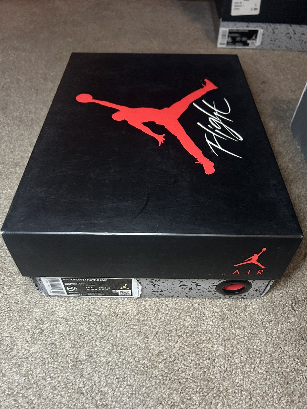 Jordan Brand Air Jordan 4 Retro (GS) Size US 6.5 / EU 39-40 - 1 Thumbnail