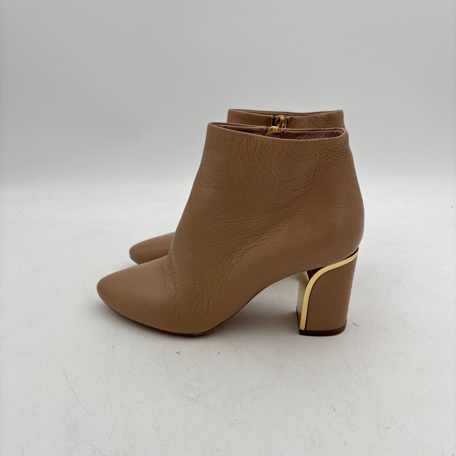 Chloe Chloe Beckie Gold Trim Ankle Boots Women's 36 Booties US 6 Size US 6 / IT 36 - 5 Thumbnail