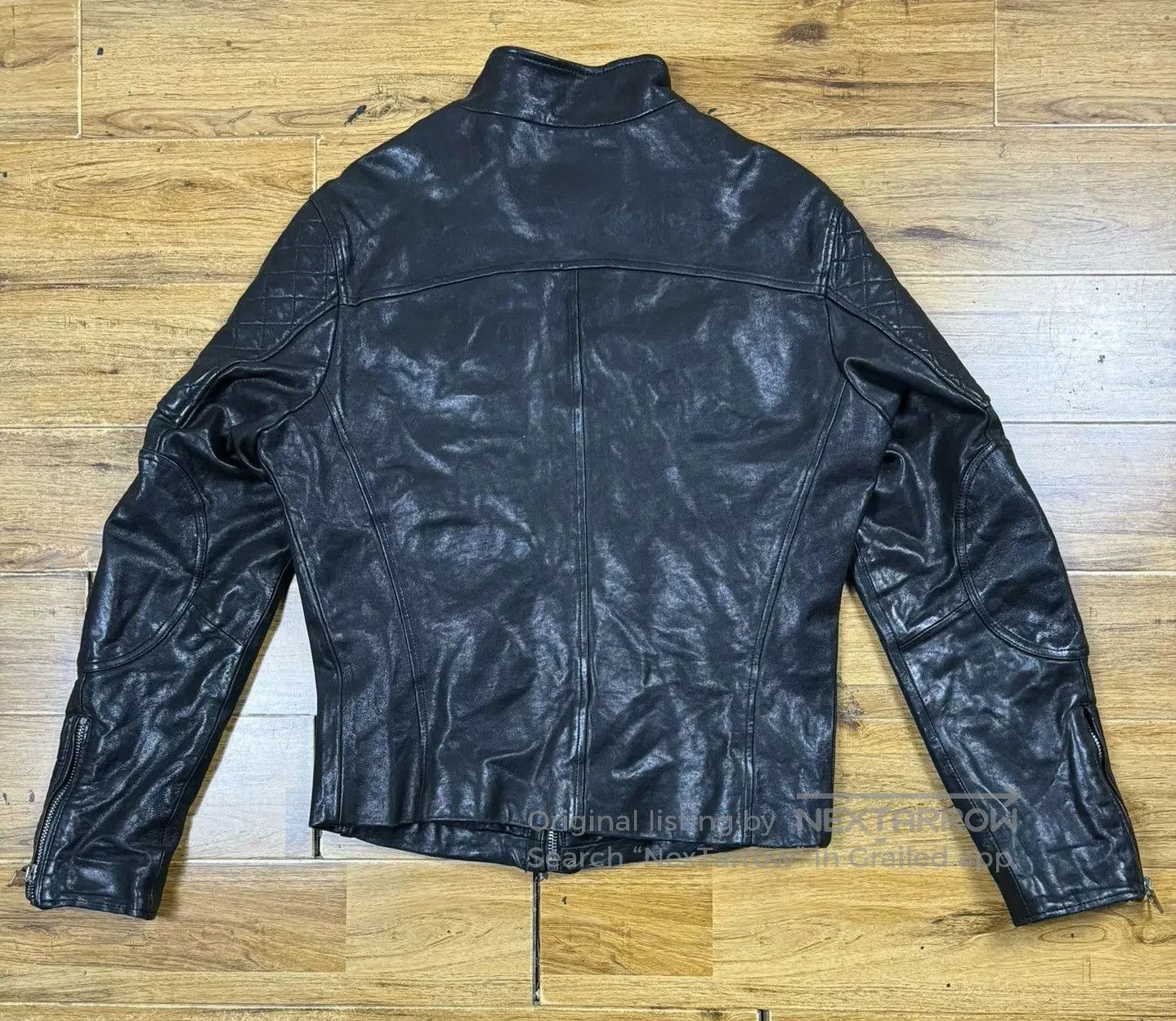 Philipp Plein Philipp Plein Leather Motorcycle Jacket. Size US M / EU 48-50 / 2 - 2 Thumbnail