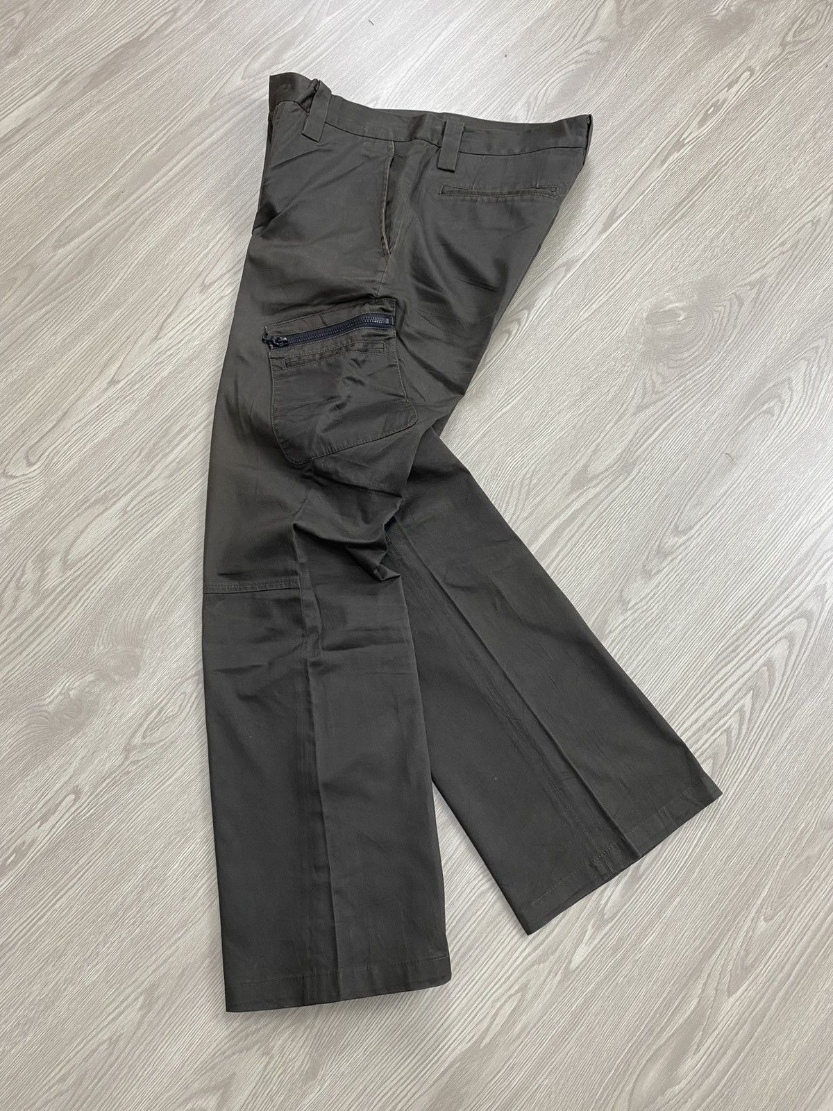 Ne-Net 2000s Nenet Issey Miyake 3D Bondage Cargo Flared Pants Y2K Size US 30 / EU 46 - 18 Thumbnail