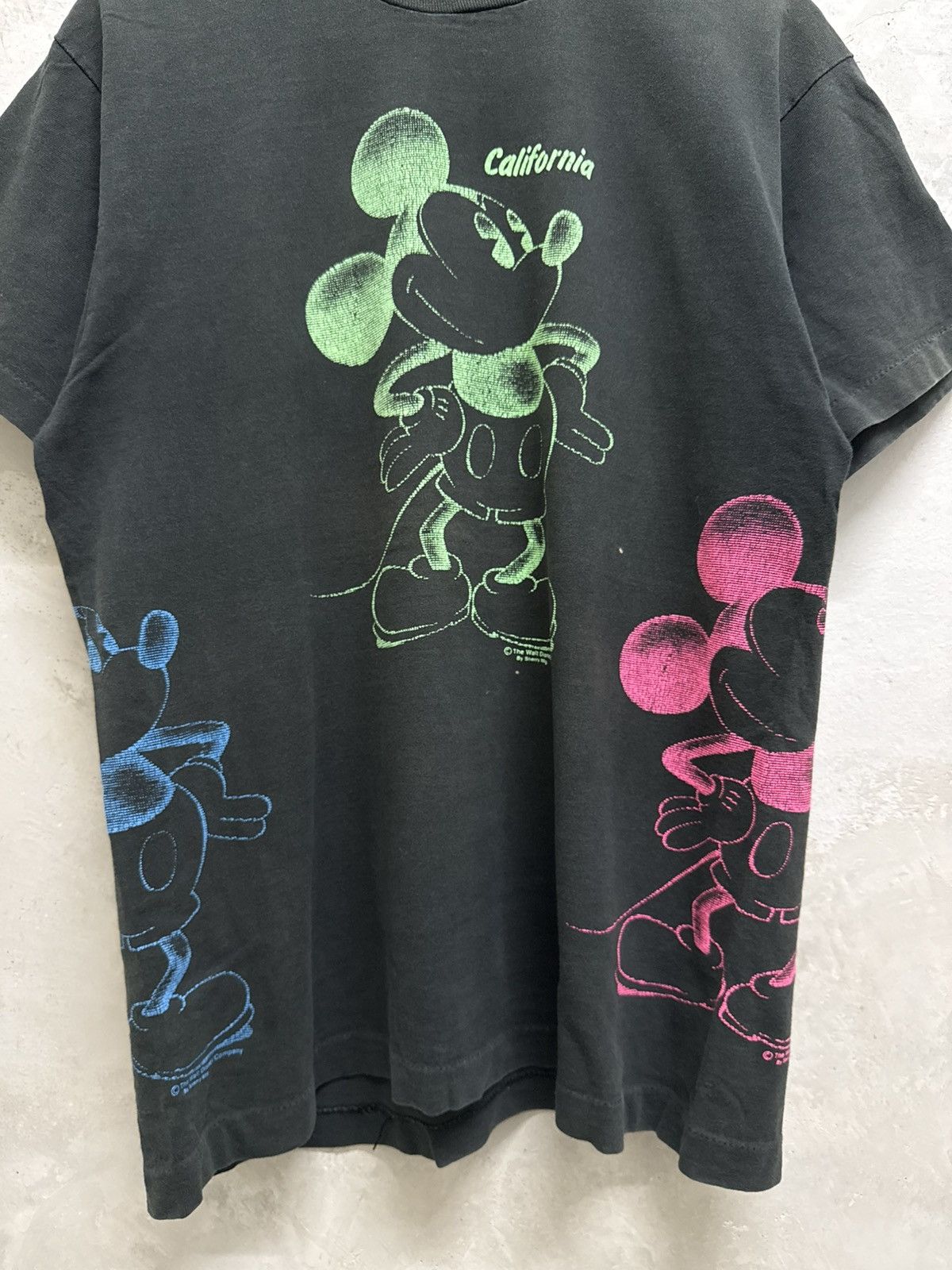 Disney Vintage 90s Walt Disney Mickey Mouse Rare AOP Tee Size US L / EU 52-54 / 3 - 3 Thumbnail