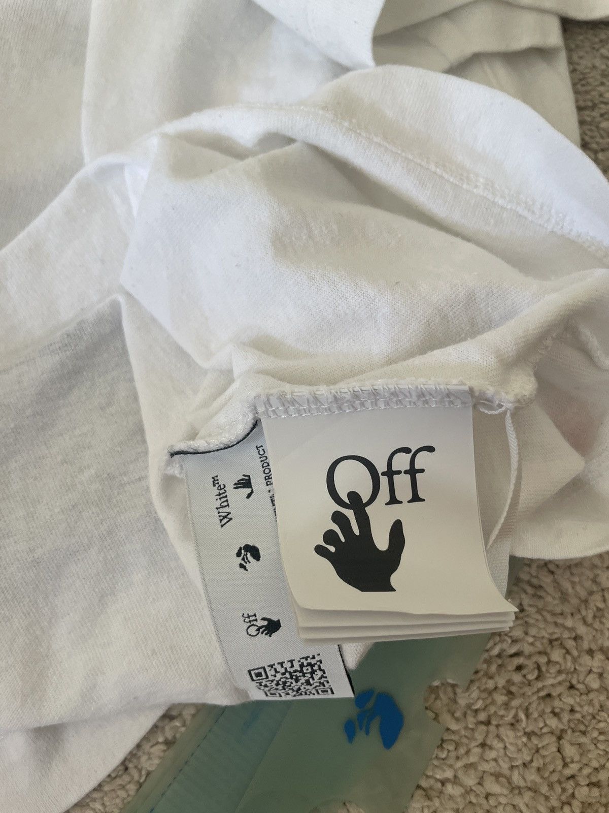 Off-White Off white Classic White Tee Size US M / EU 48-50 / 2 - 5 Thumbnail