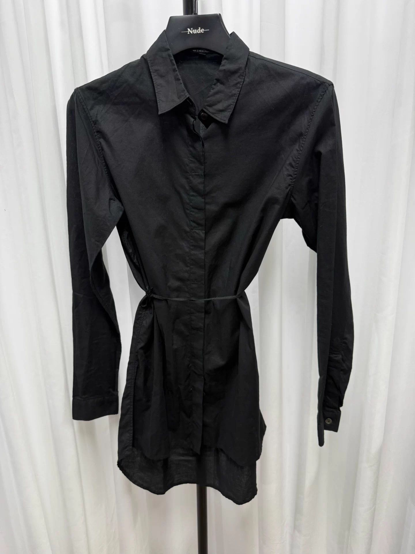 Ann Demeulemeester Ann Demeulemeester Ribbon Shirt Size 36 Classic Minimalist Size XS / US 0-2 / IT 36-38 - 7 Thumbnail