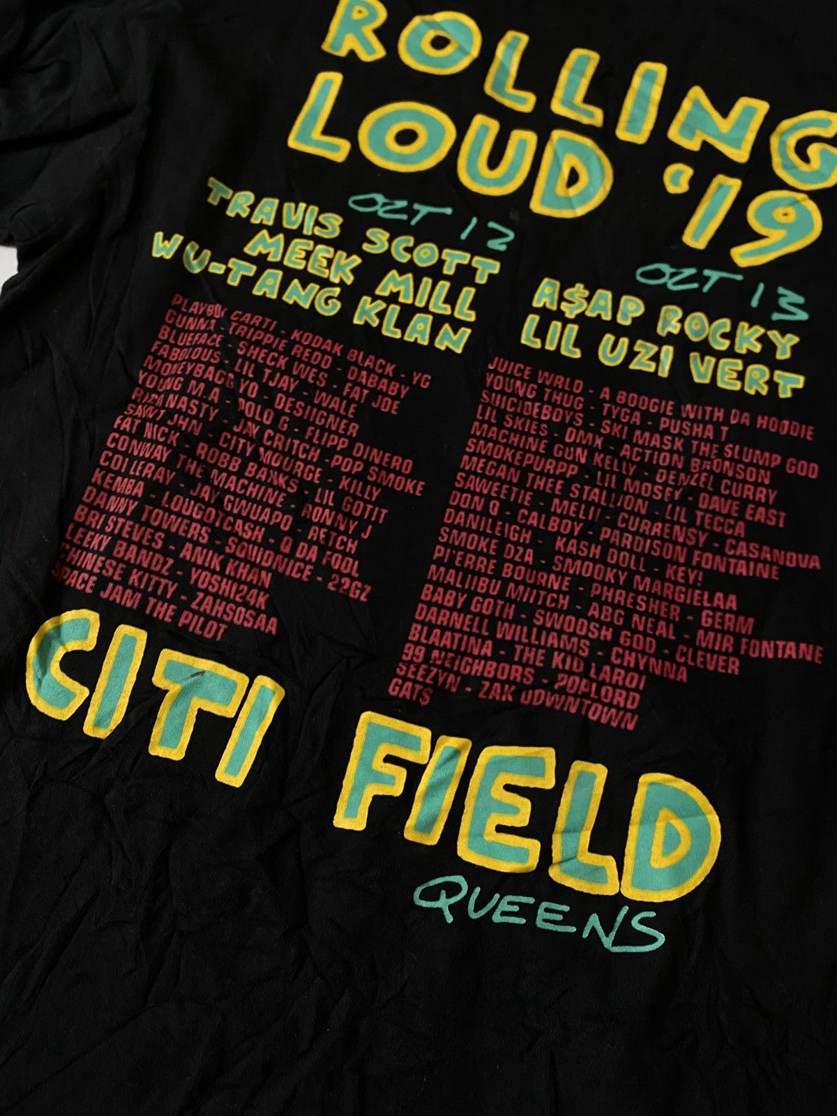 Band Tees × Rolling Loud ROLLING LOUD 2019 TEE. Size US M / EU 48-50 / 2 - 8 Thumbnail