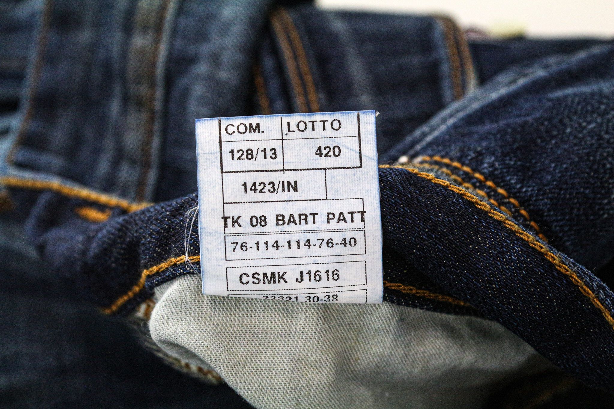 Takeshy Kurosawa W32 Slim Blue Cotton Distressed Jeans 76210 Size US 32 / EU 48 - 6 Thumbnail