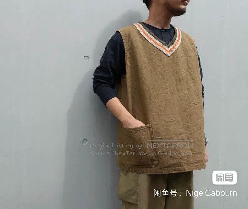 Nigel Cabourn Nigel Cabourn Vest Two-sided Wear Size US S / EU 44-46 / 1 - 3 Thumbnail