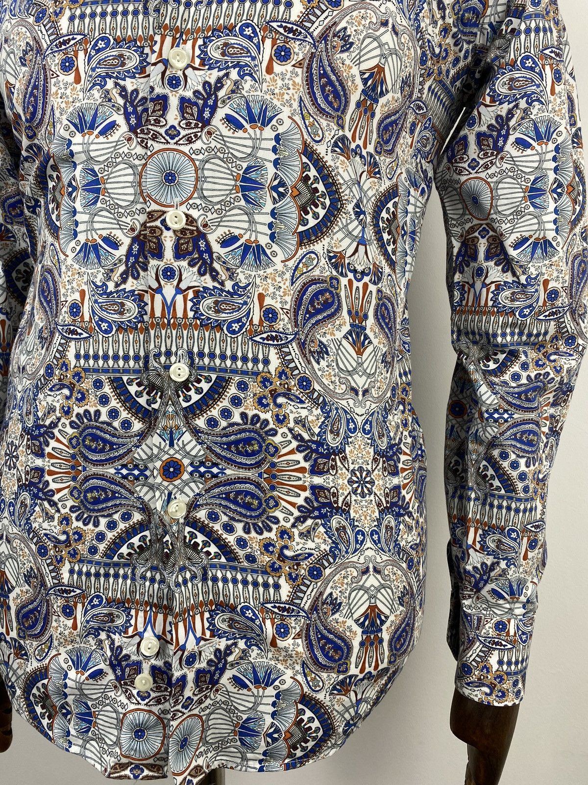 Eton Men’s Eton Multicolor Long Sleeve Shirt size 38/15 Size US M / EU 48-50 / 2 - 4 Thumbnail