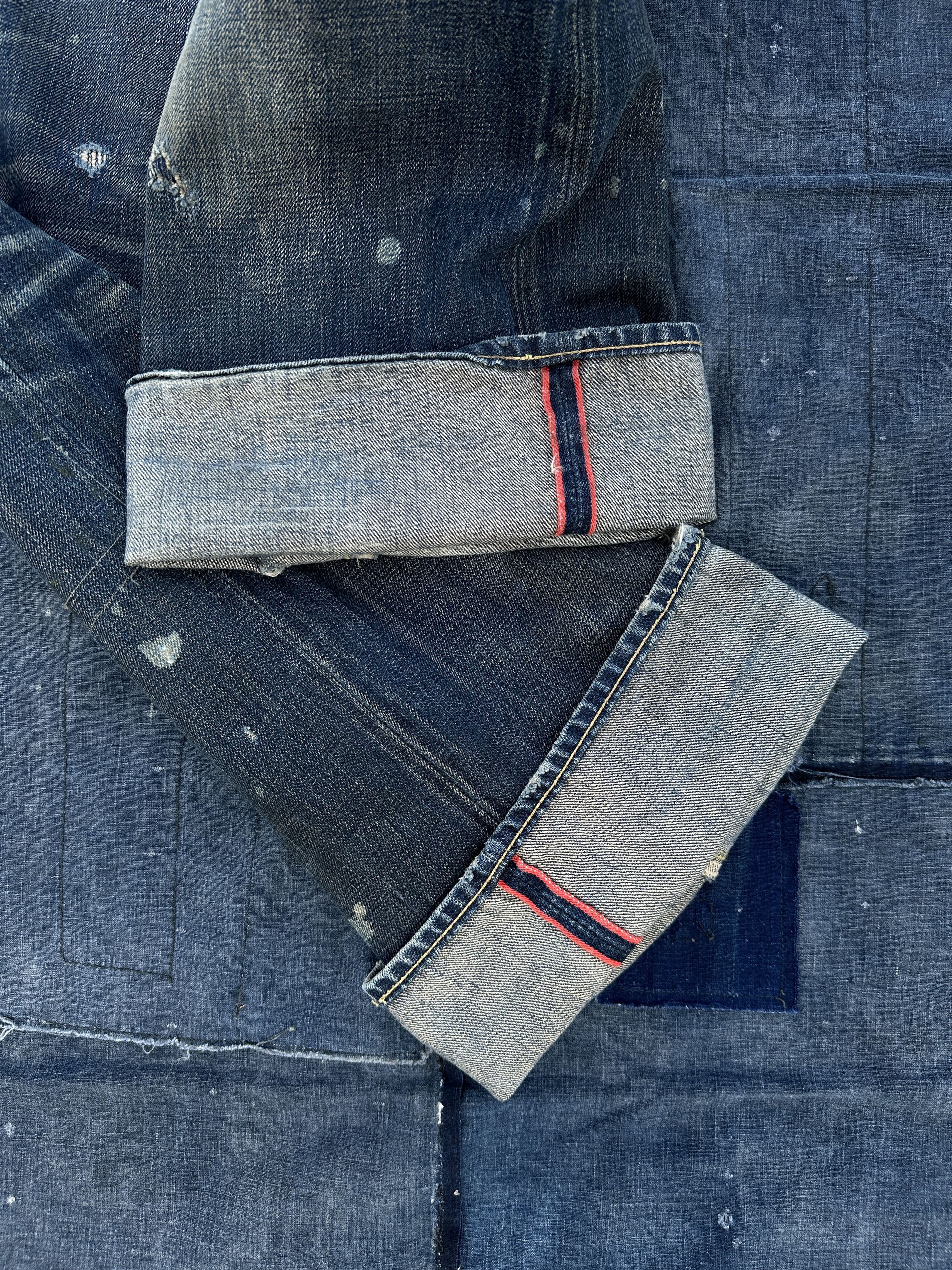 Kapital × Kapital Kountry Boro Redux buckle back selvedge denim boot flare cut Size US 38 / EU 54 - 15 Thumbnail