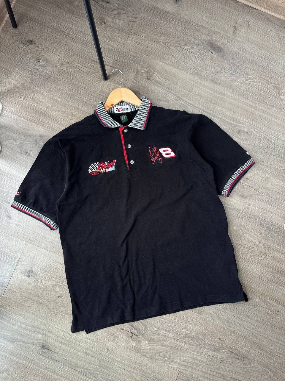Vintage Vintage Racing NASCAR’s Bud Polo T-Shirt Size US L / EU 52-54 / 3 - 6 Thumbnail