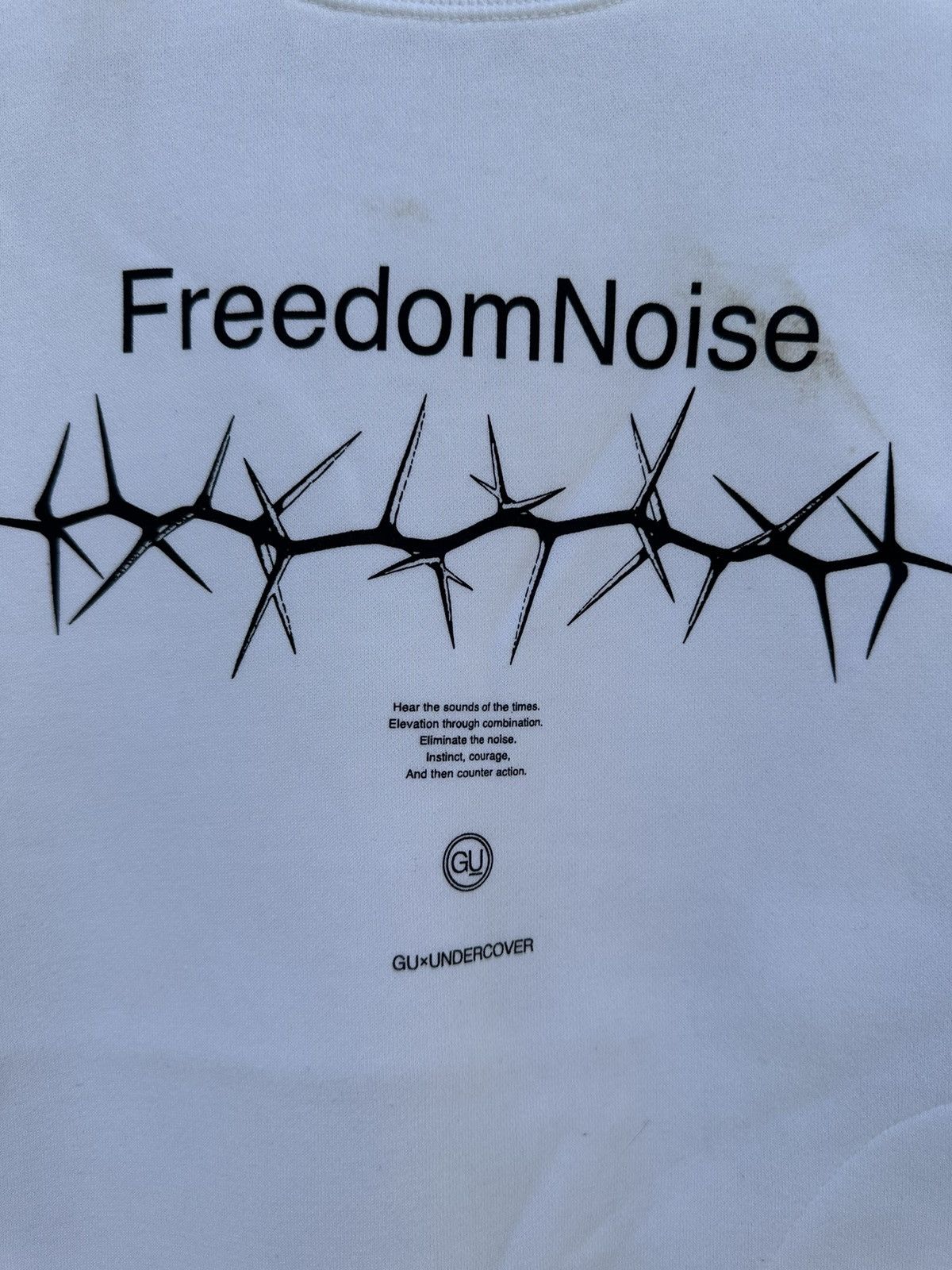 GU Gu X Undercover FreedomNoise Sweatshirt Size US M / EU 48-50 / 2 - 4 Thumbnail