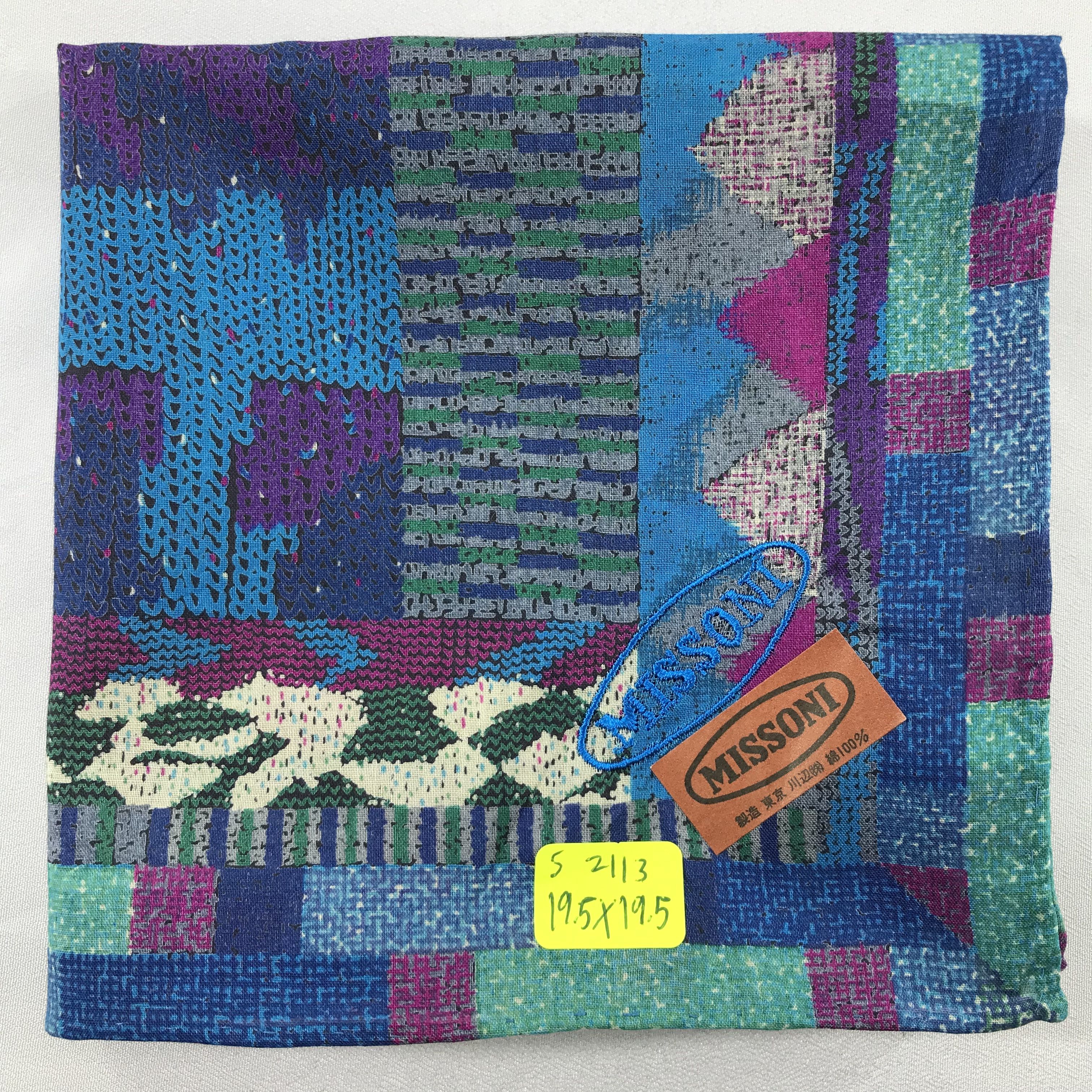 Missoni Missoni Bandana / Handkerchief / Neckerchief - S2113 Size ONE SIZE - 5 Thumbnail