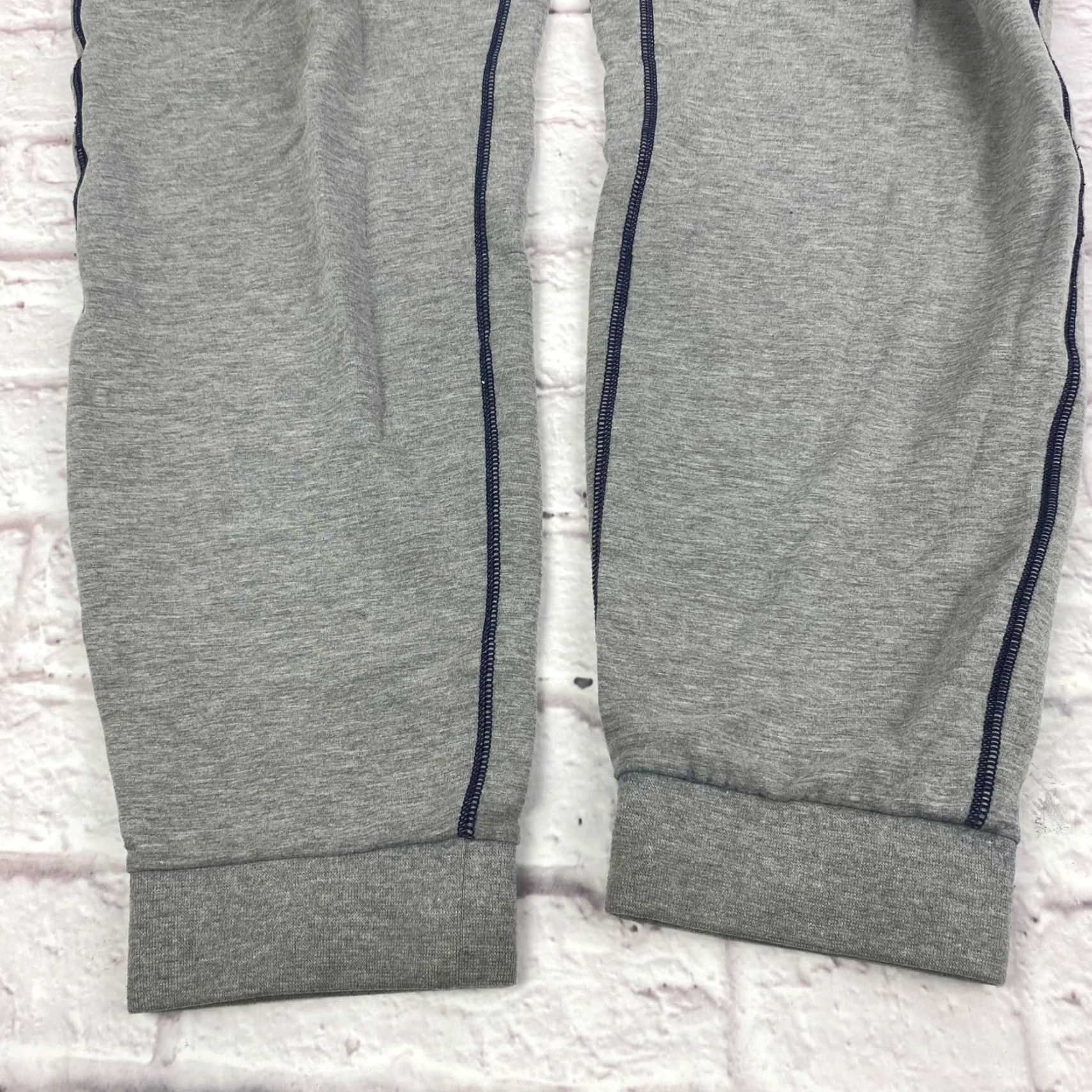 Gap Gap Mens Pants All Elements Fleece Jogger 36in Gray Navy Large Athletic Workout Size US 33 - 5 Thumbnail