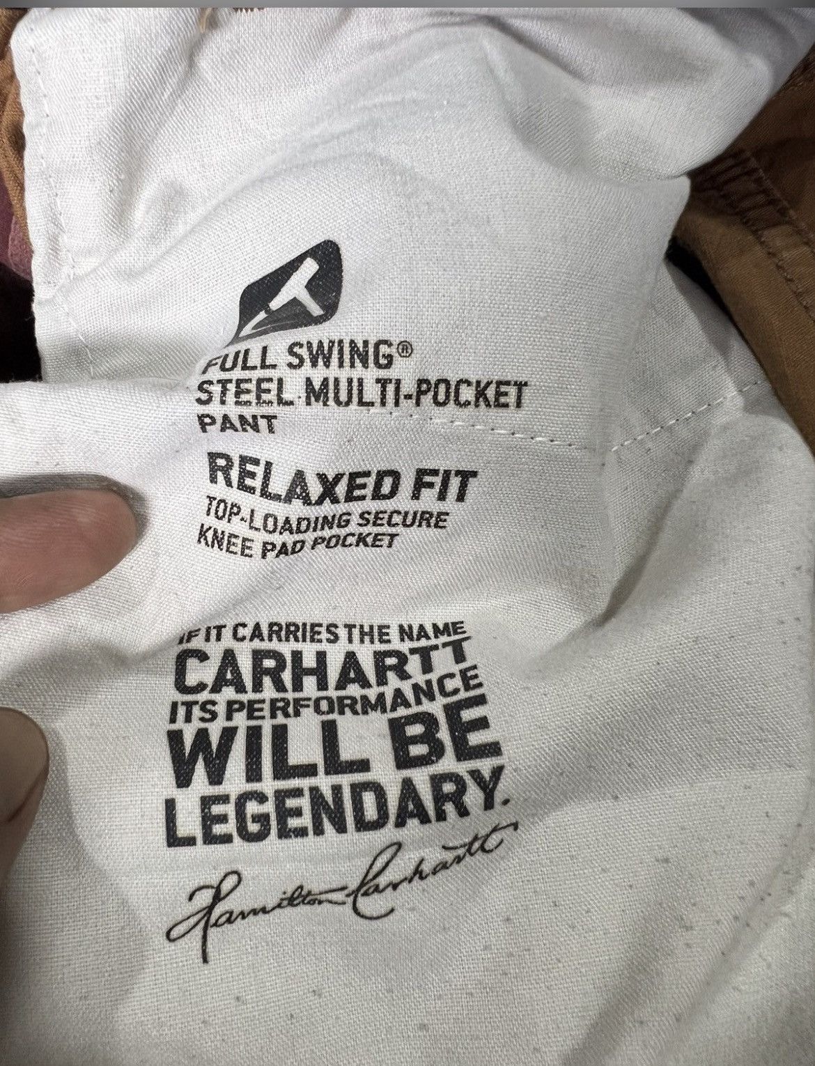 Carhartt 🔥Crazy Rare Carhartt Ripstop Multipockets Double Knee Size US 35 - 20 Thumbnail