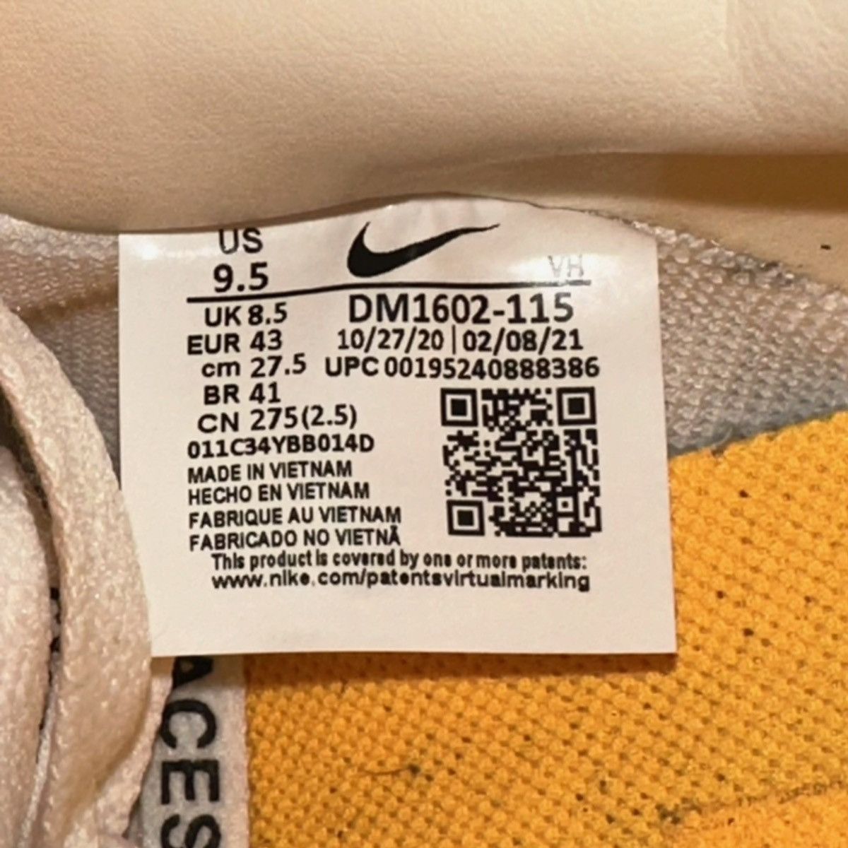 Nike × Off-White × Virgil Abloh Size 9.5 - Nike Dunk Low x Off-White Lot 02 of 50 DM1602-115 Size US 9.5 / EU 42-43 - 6 Thumbnail