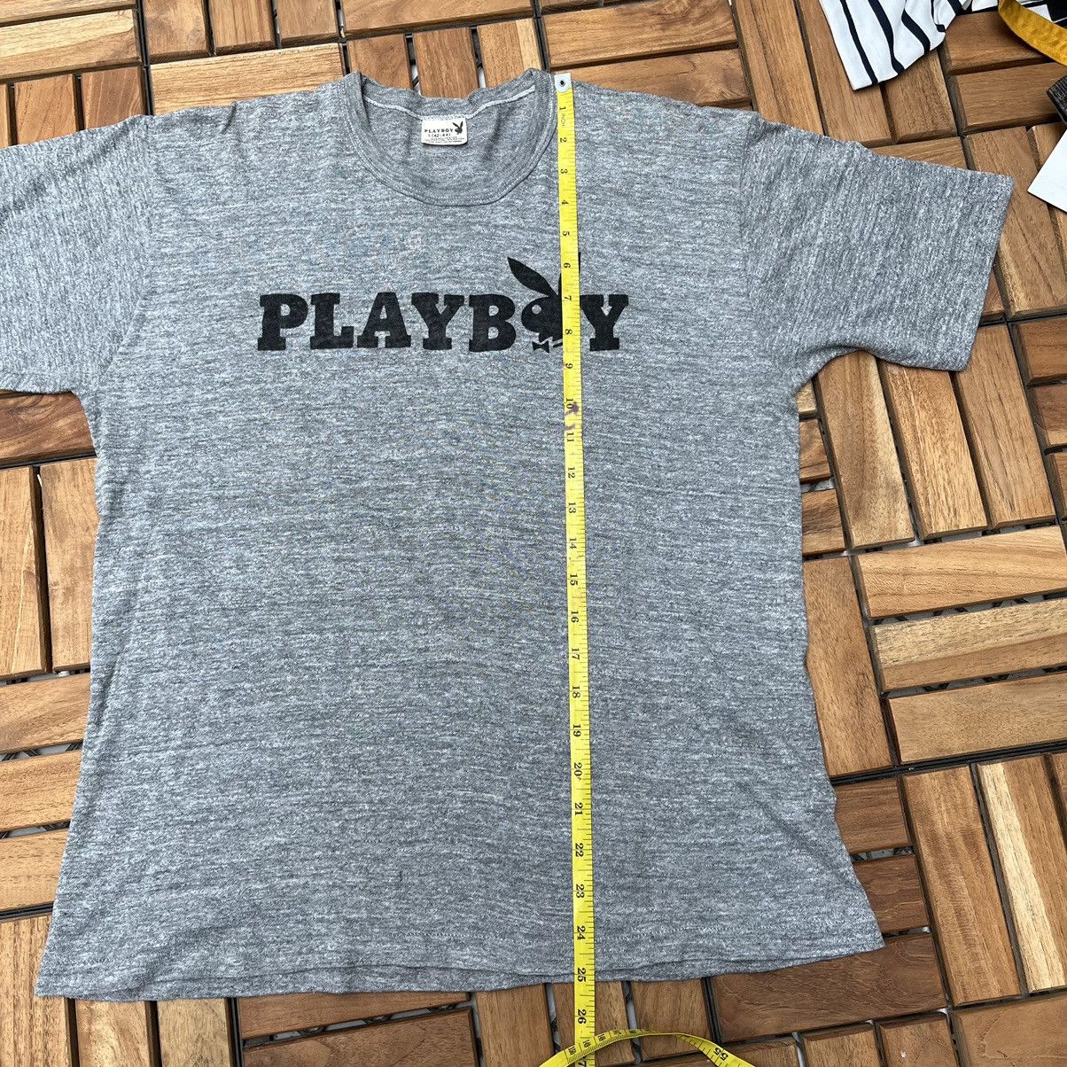 Playboy × Vintage Vintage 80s Playboy 3 Blend 12 Rayon Size US L / EU 52-54 / 3 - 11 Thumbnail