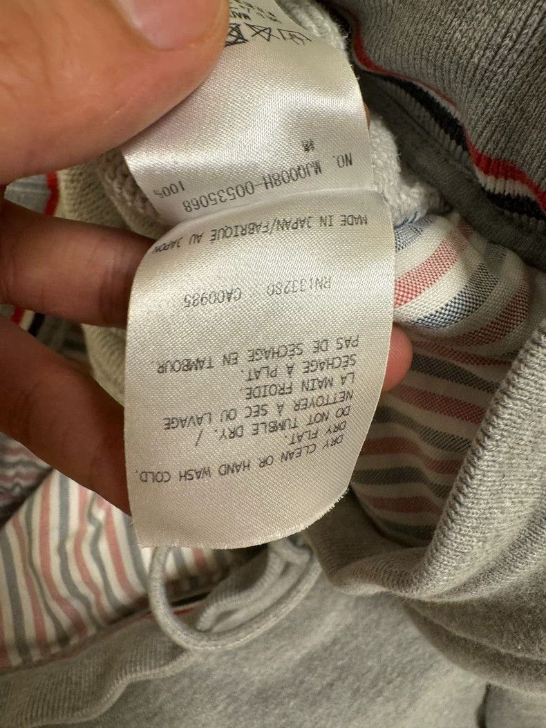 Thom Browne Thom browne Size1 Gray knitted pattern logo sweatpants Size US 27 - 6 Thumbnail