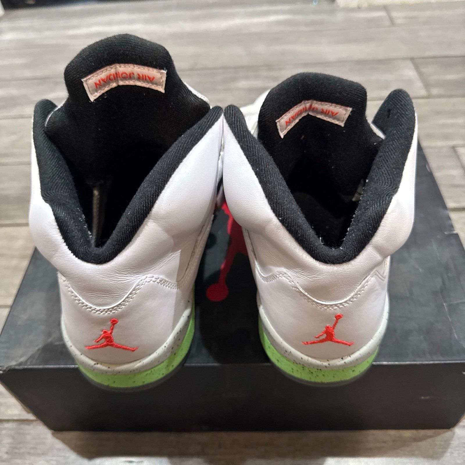 Jordan Brand Jordan 5 Poison Green Size US 10.5 / EU 43-44 - 3 Thumbnail