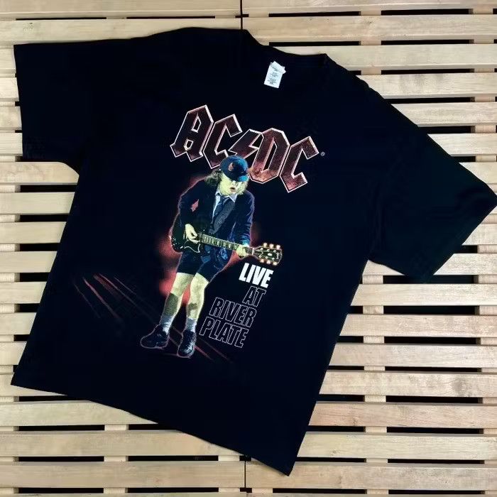 AC/DC × Band Tees × Vintage Vintage T Shirt ACDC AC/DC Size XXL 2XL Size US XL / EU 56 / 4 - 1 Thumbnail