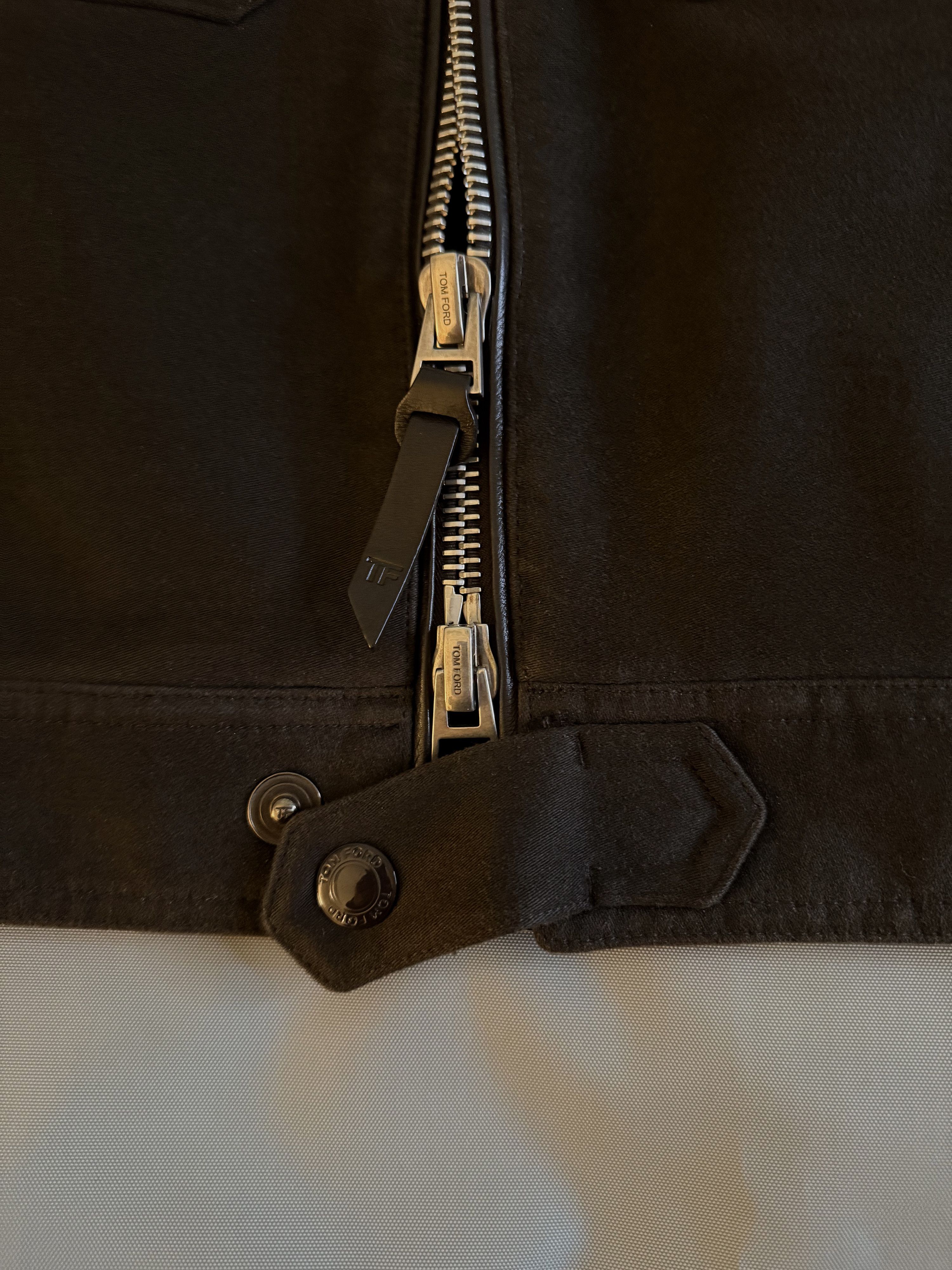 Tom Ford Best Dressed Very Rare $4,100 w/tax Moleskin Leather Jacket Size US M / EU 48-50 / 2 - 19 Thumbnail