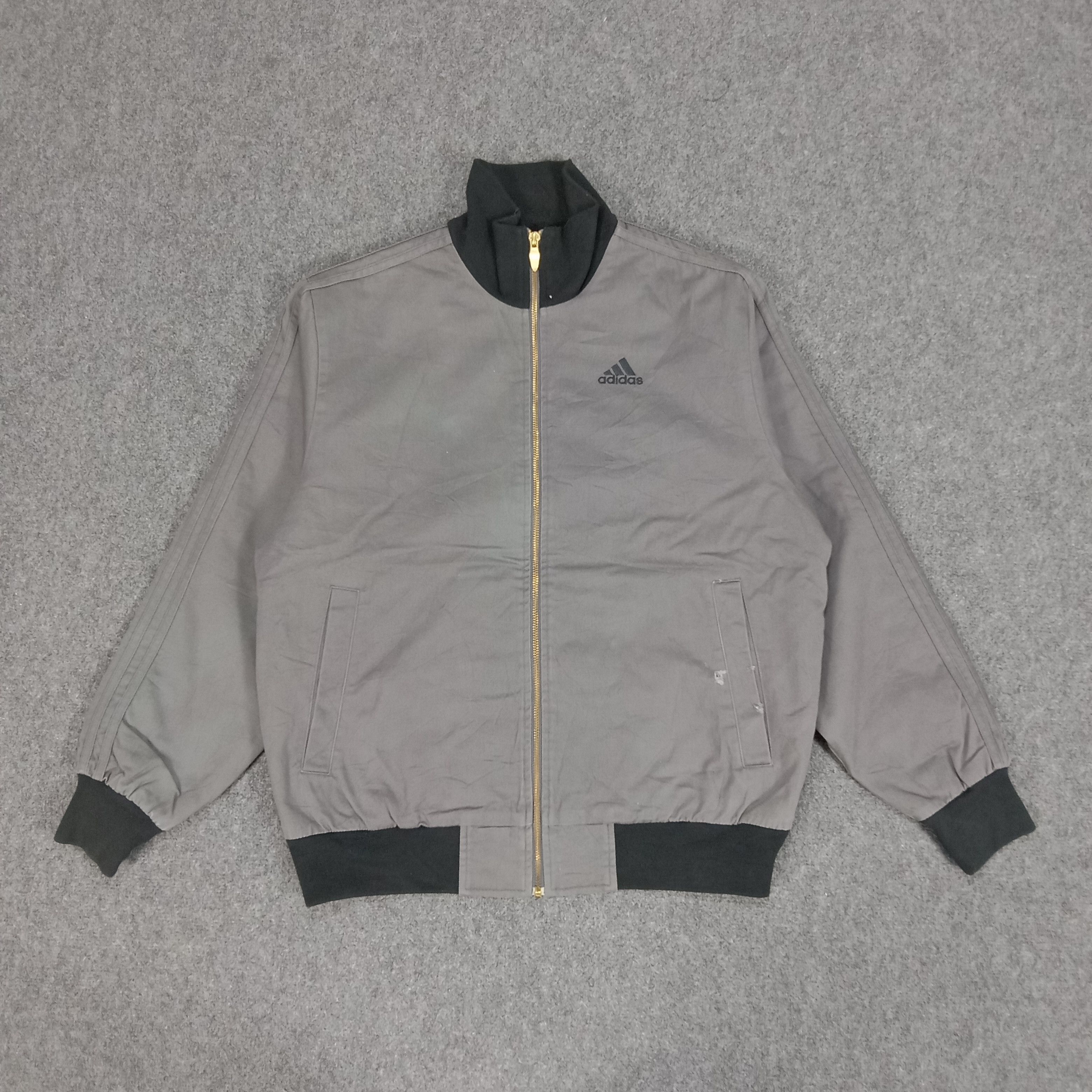 Adidas × Vintage Adidas X Custom Yohji Yamamoto Japanese Brand Jacket Size US L / EU 52-54 / 3 - 3 Thumbnail
