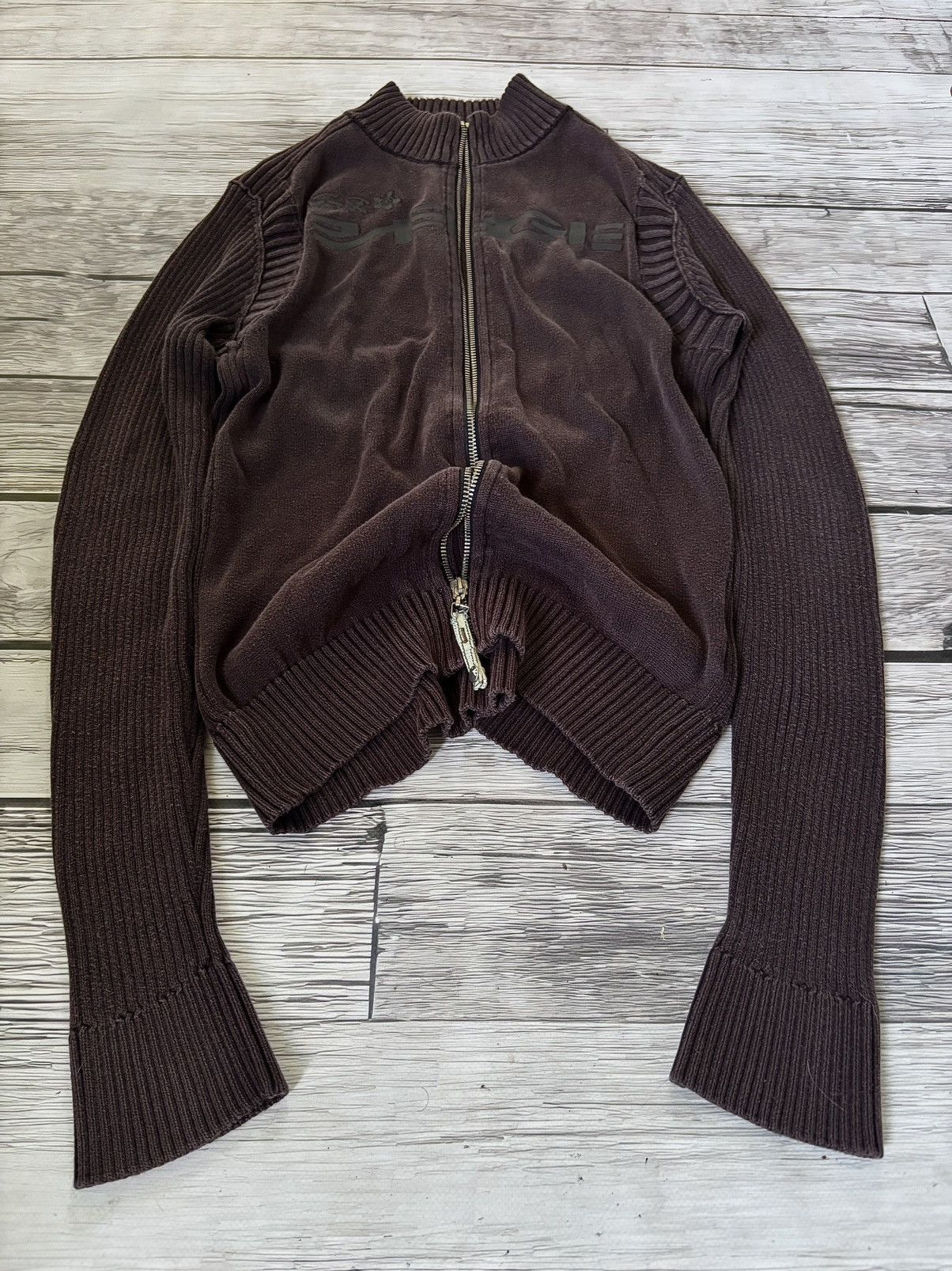 Yohji Yamamoto Vintage Dolce Gabbana Kapital Style Sweater Zip Hoodie 90s Size US M / EU 48-50 / 2 - 1 Thumbnail