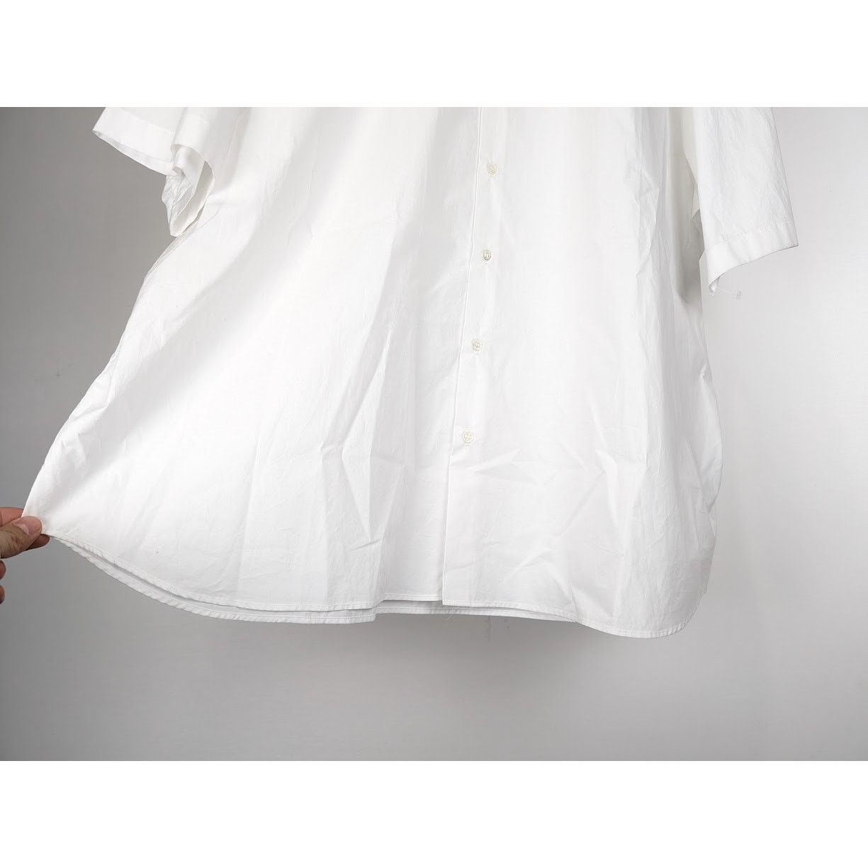 Raf Simons o1rshd1 Americano Bicolor Shirt With Embroidery White/Black Size US L / EU 52-54 / 3 - 8 Thumbnail