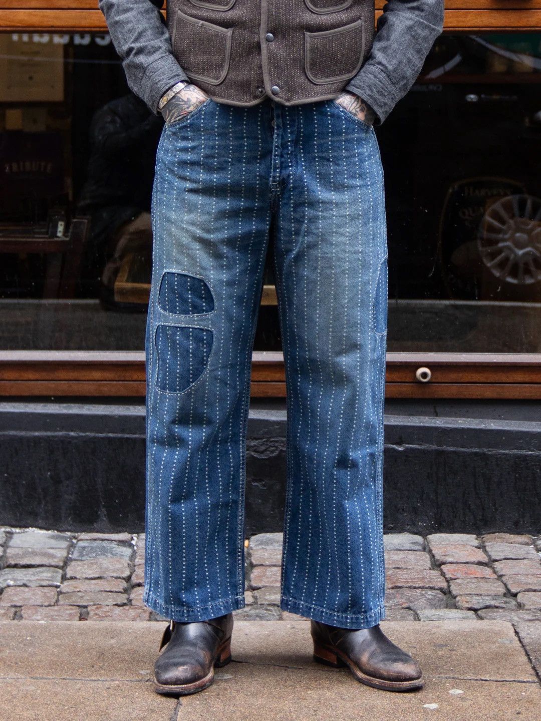 Full Count & Co. Full Count Jeans - 1138HW Star Wabash Workers Pants HW - 34 Size US 34 / EU 50 - 1 Thumbnail
