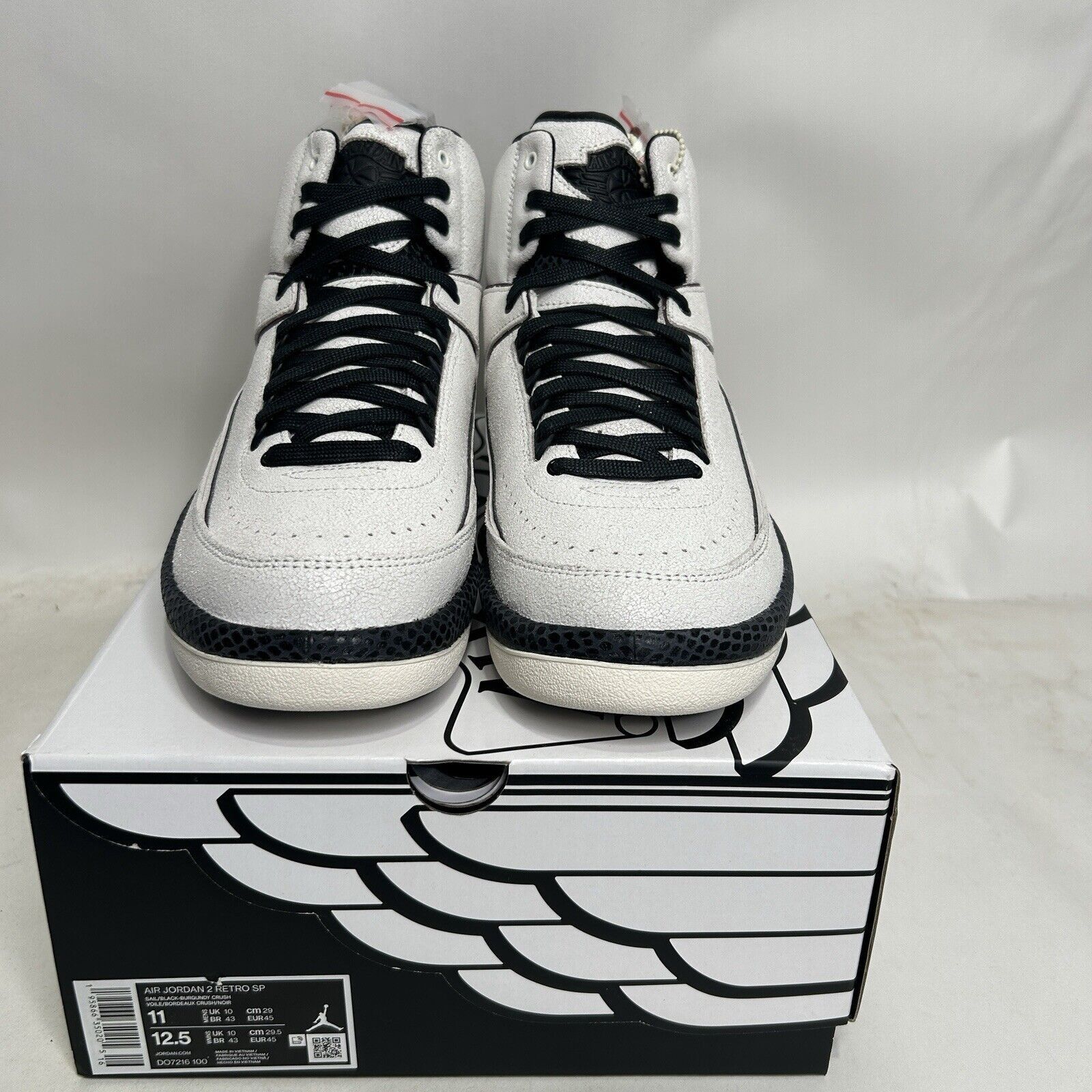 Jordan Brand Nike Air Jordan 2 Retro SP x A Ma Maniére “Airness” 2024 Size US 11 / EU 44 - 2 Thumbnail