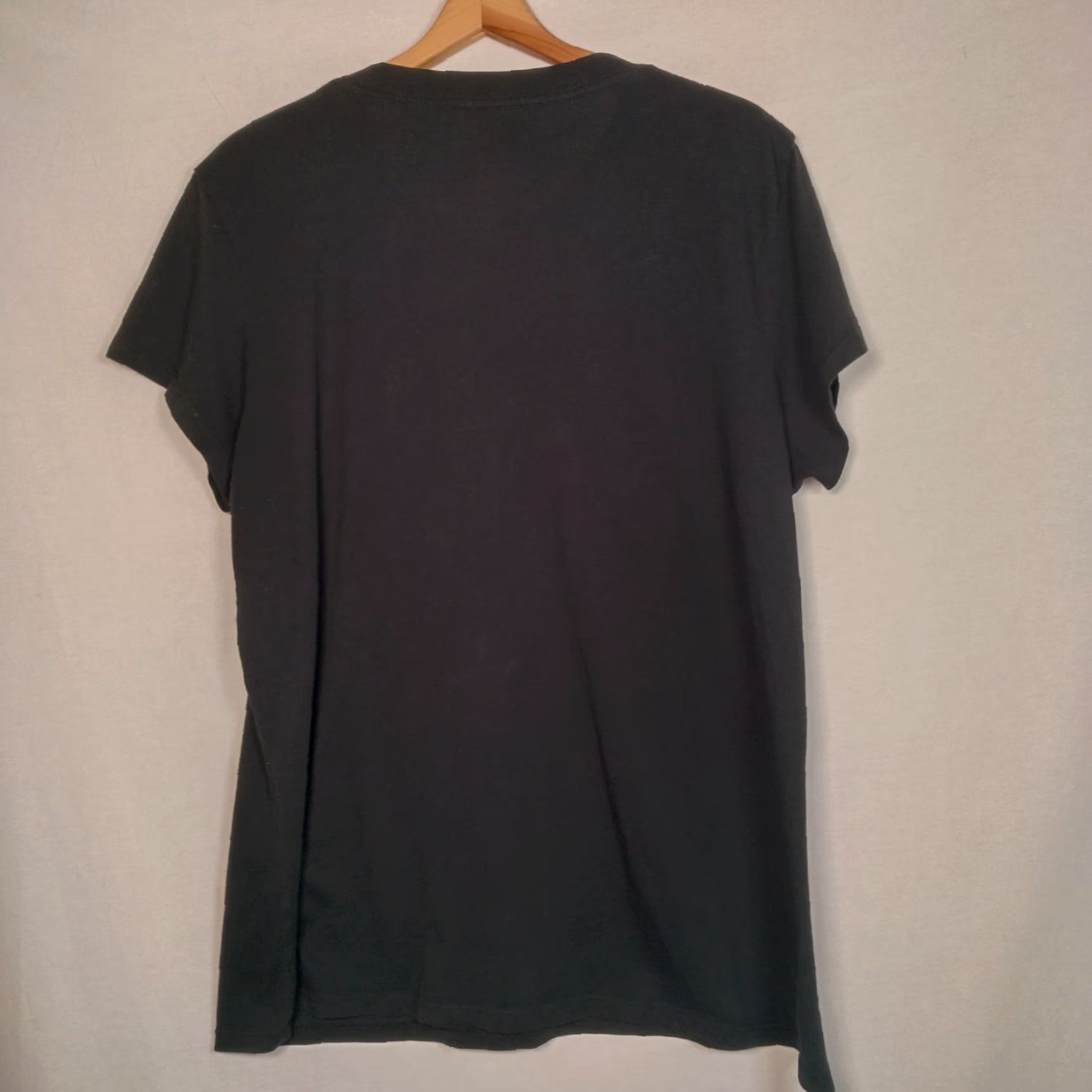 Vintage Marilyn Monroe T-Shirt Women Plus Size 3X Black USA Patriotism Graphic Cap Sleeve Crew Neck Short Sleeve Casual Size XXL / US 16-18 / IT 52-54 - 3 Thumbnail