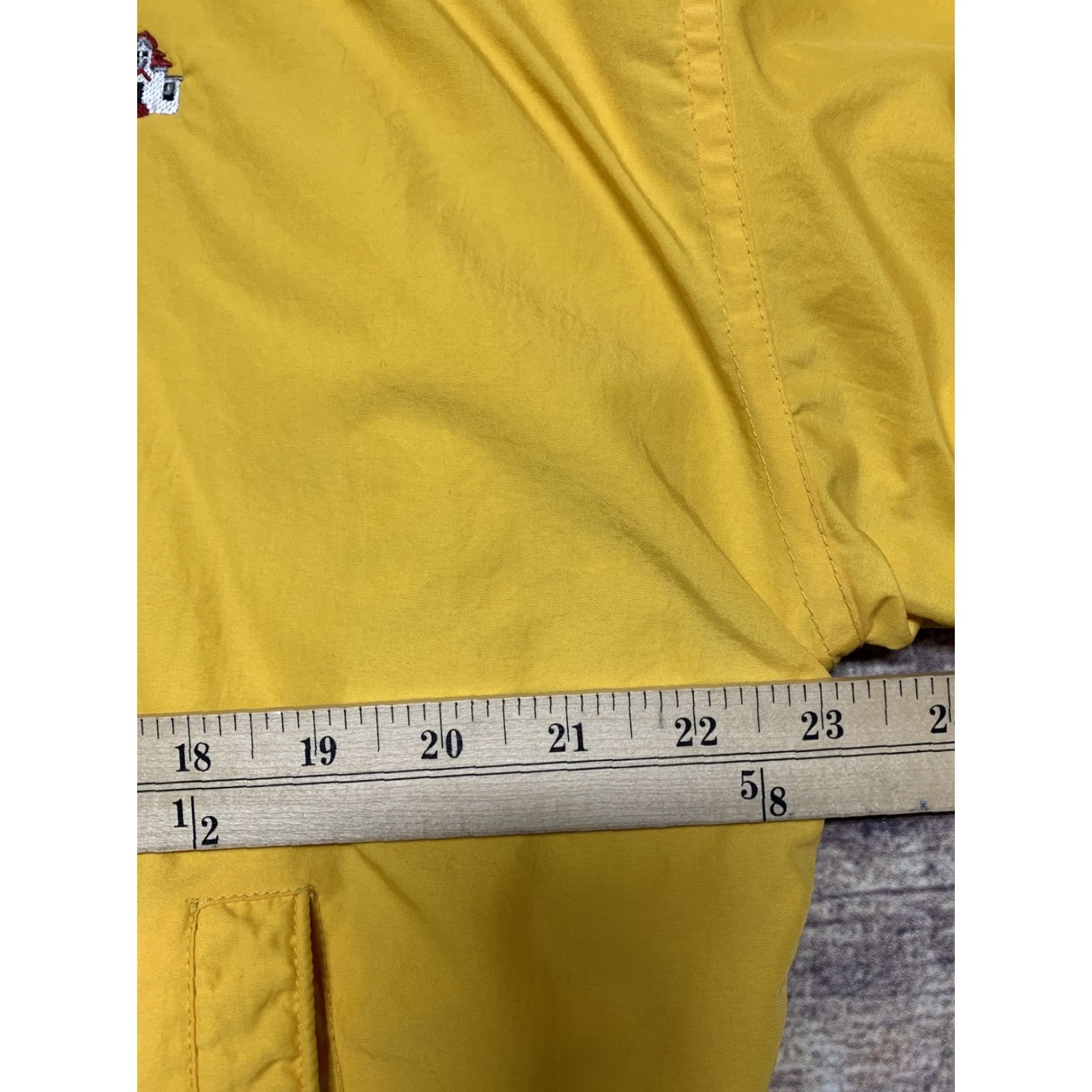 Vintage Gear Jacket Womens Size Medium Yellow Hooded Full Zip Lined Lighthouse Big Sable Size M / US 6-8 / IT 42-44 - 7 Thumbnail