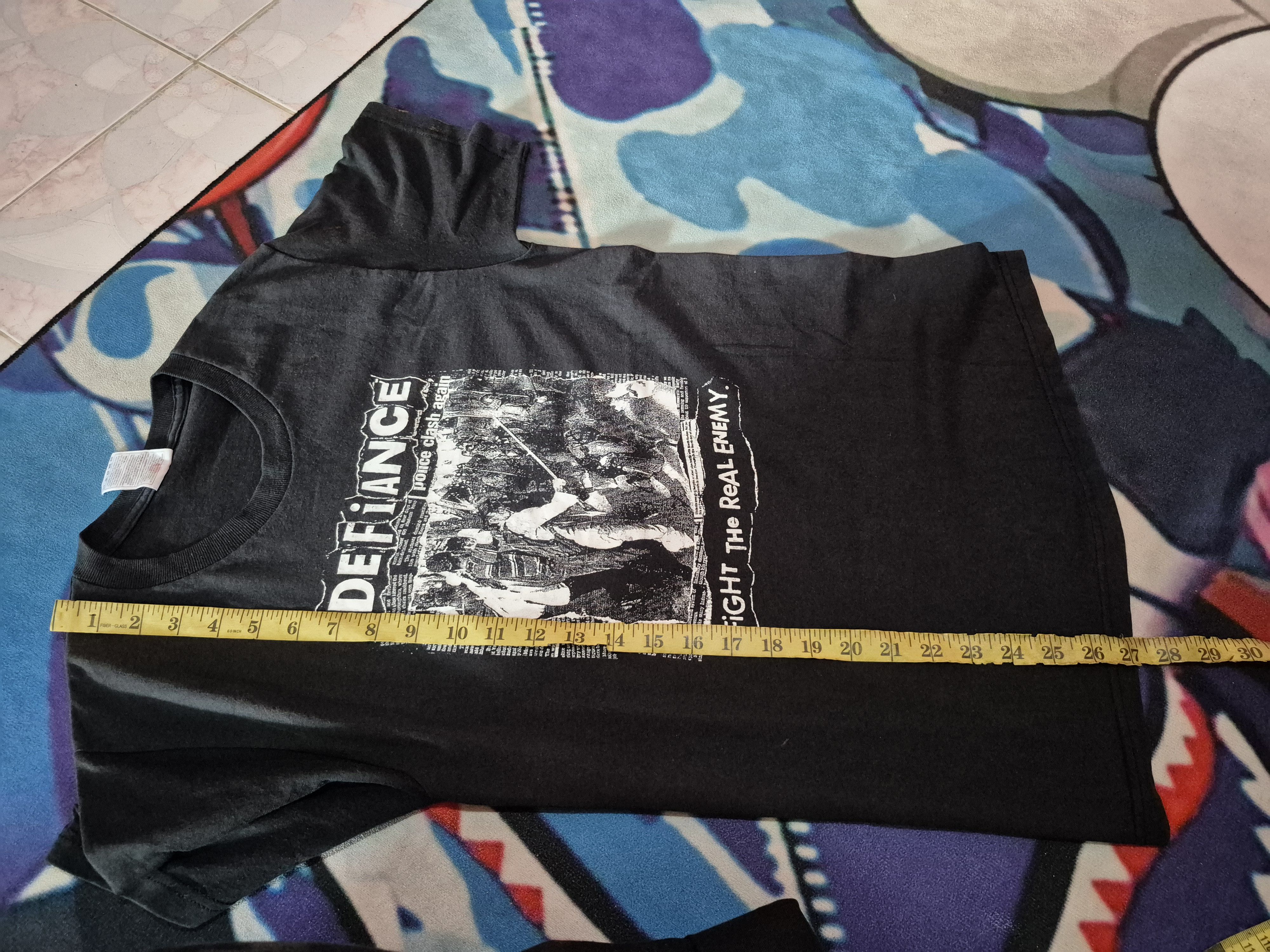 Band Tees 🔥 Vintage Defiance Anarchy Street Punk Band Tee Size US S / EU 44-46 / 1 - 13 Thumbnail