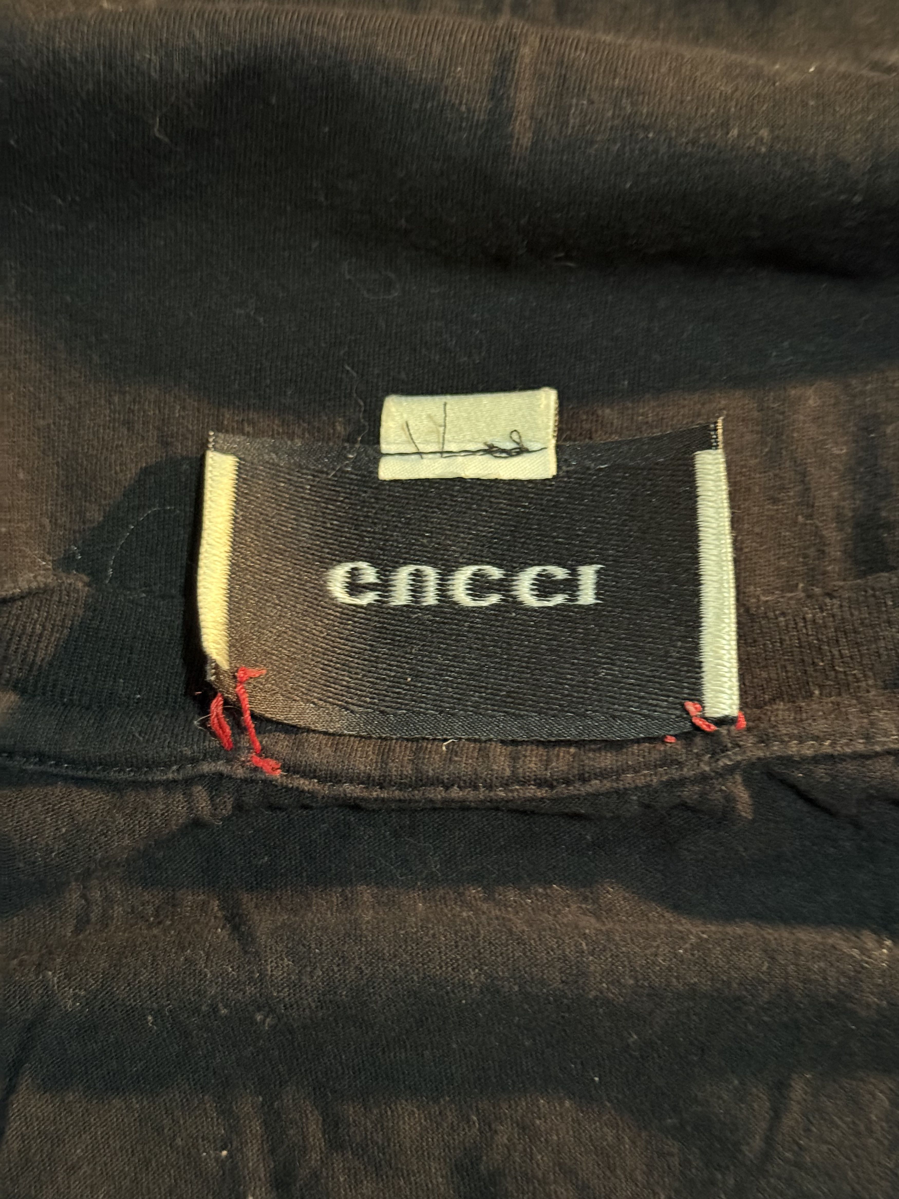 Gucci Gucci Vintage GG Logo Black Short Sleeve T-Shirt Size US XL / EU 56 / 4 - 8 Thumbnail