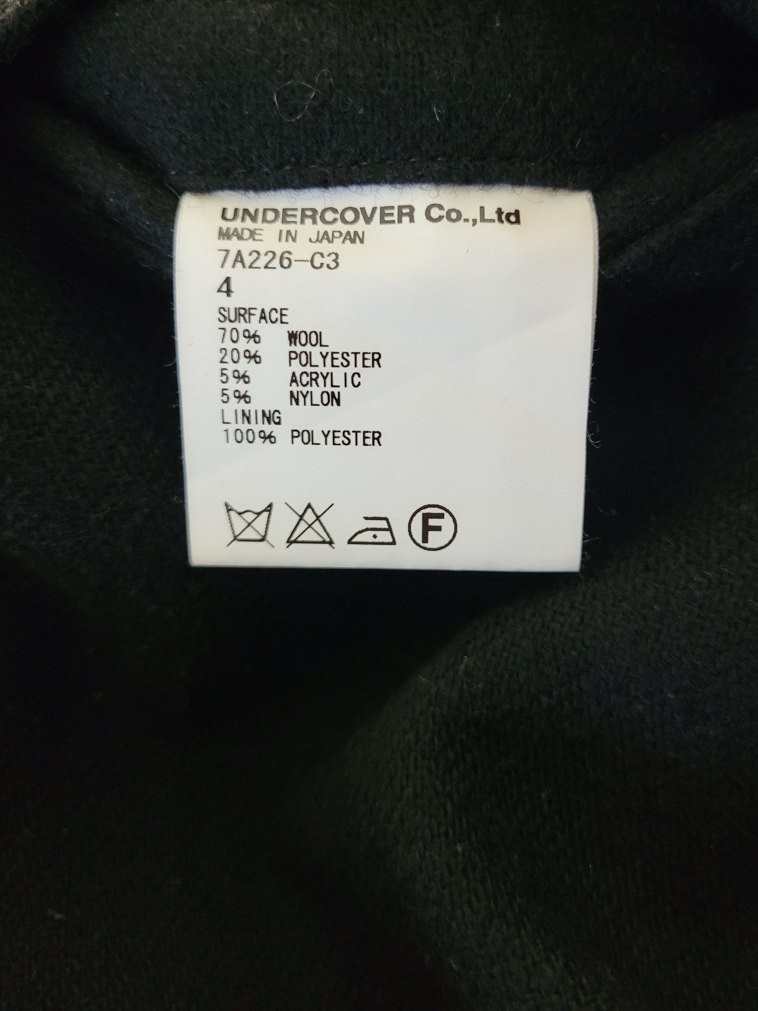 Undercover Undercover Fall 2007-2008 avantgarde zipped heat-sealed coat Size US M / EU 48-50 / 2 - 11 Thumbnail