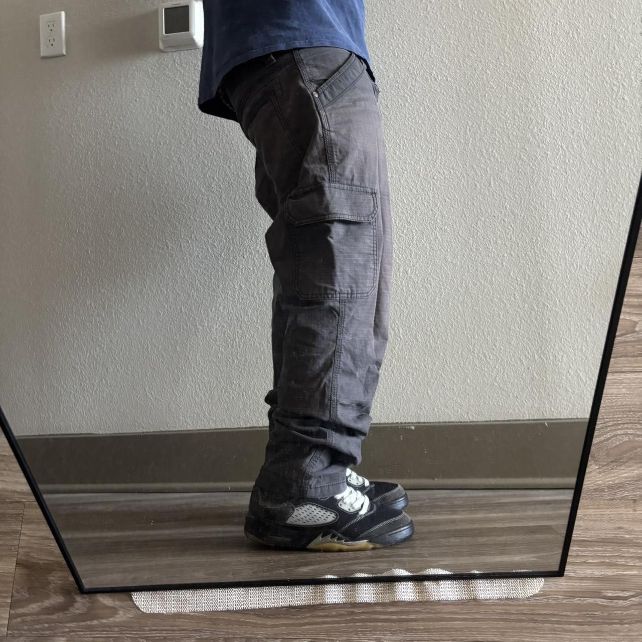 Vintage Crazy Vintage Y2K/2000s Grunge Faded Workwear Cargo Pants! 34x30 Size US 34 / EU 50 - 2 Thumbnail