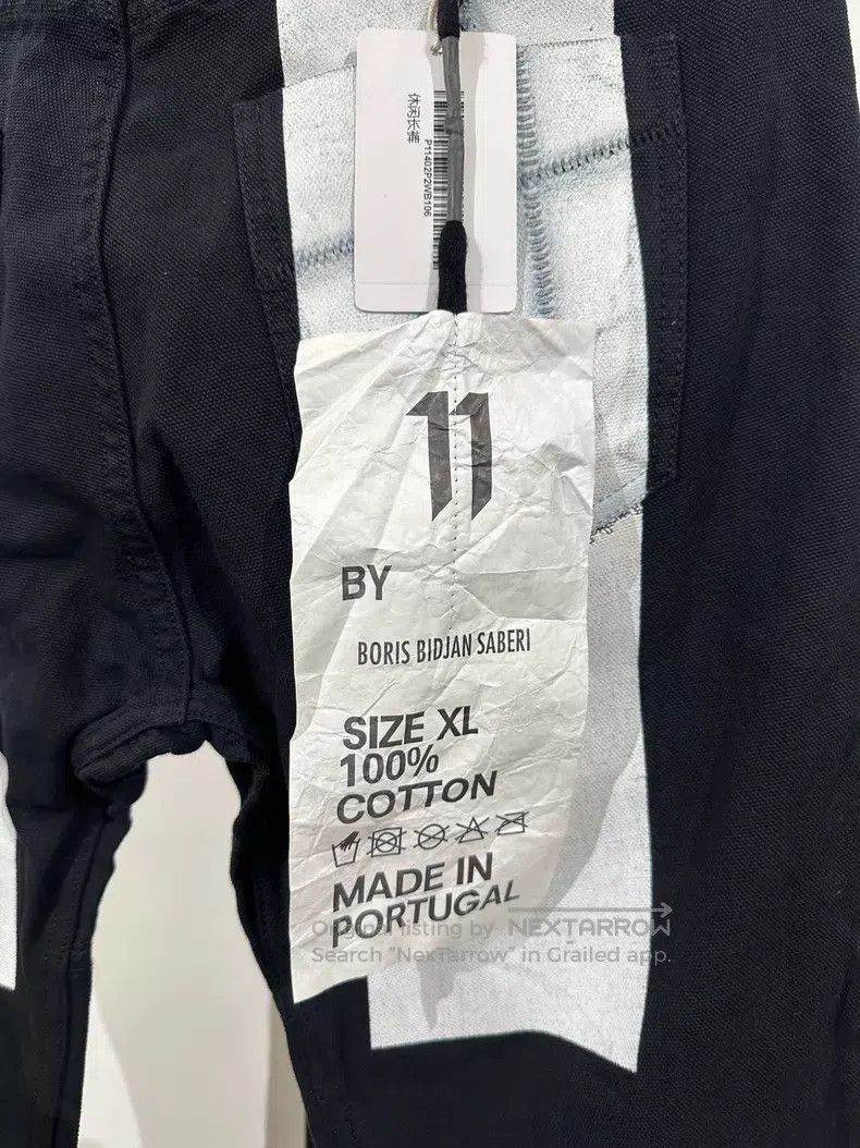 Boris Bidjan Saberi Boris Bidjan Saberi Size L 11by bbs P1 canvas glue-treated Size US 32 / EU 48 - 7 Thumbnail