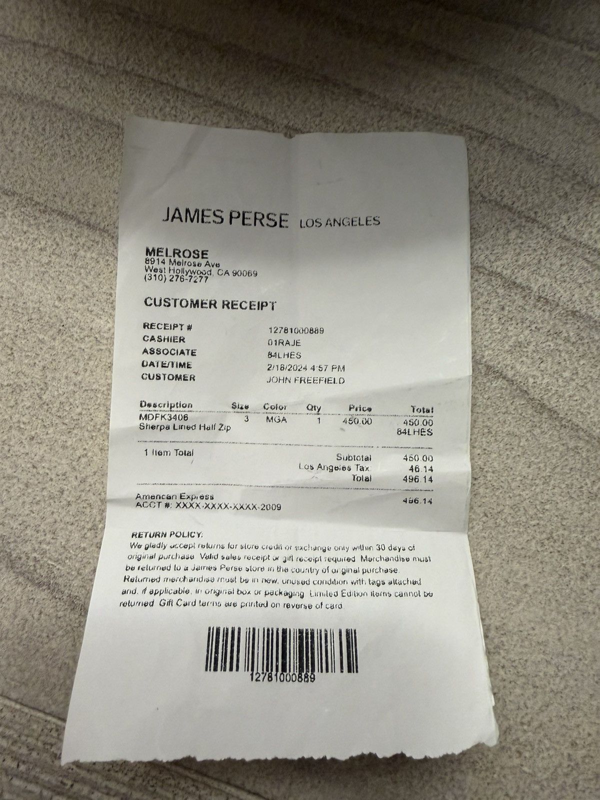 James Perse James Perse Yosemite Sherpa Quarter Zip Size L MSRP $500 Size US L / EU 52-54 / 3 - 4 Thumbnail