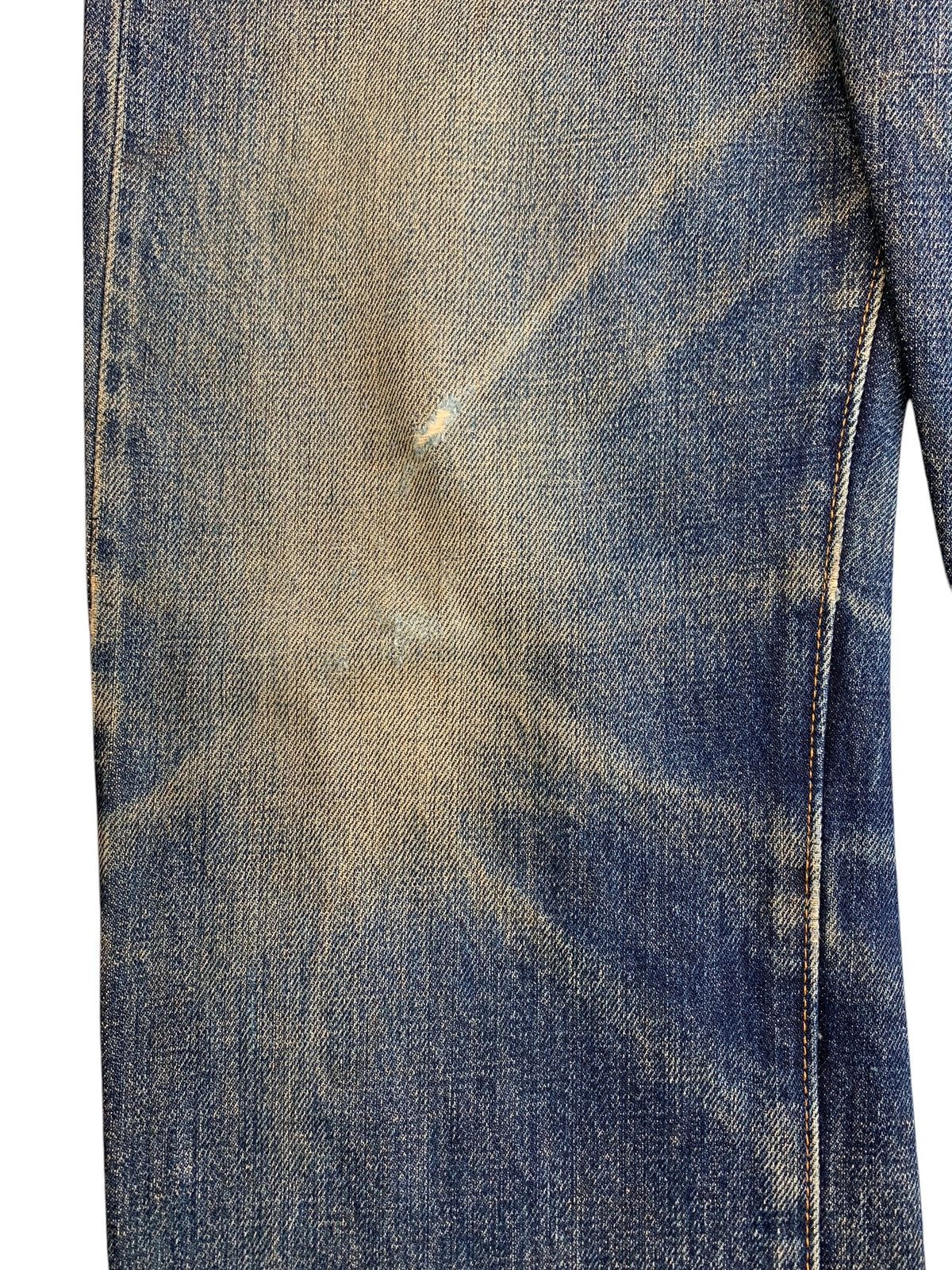 Levi's Vintage 90’s Levis 501XX Big E Thrashed Blue Denim Size US 30 / EU 46 - 13 Thumbnail