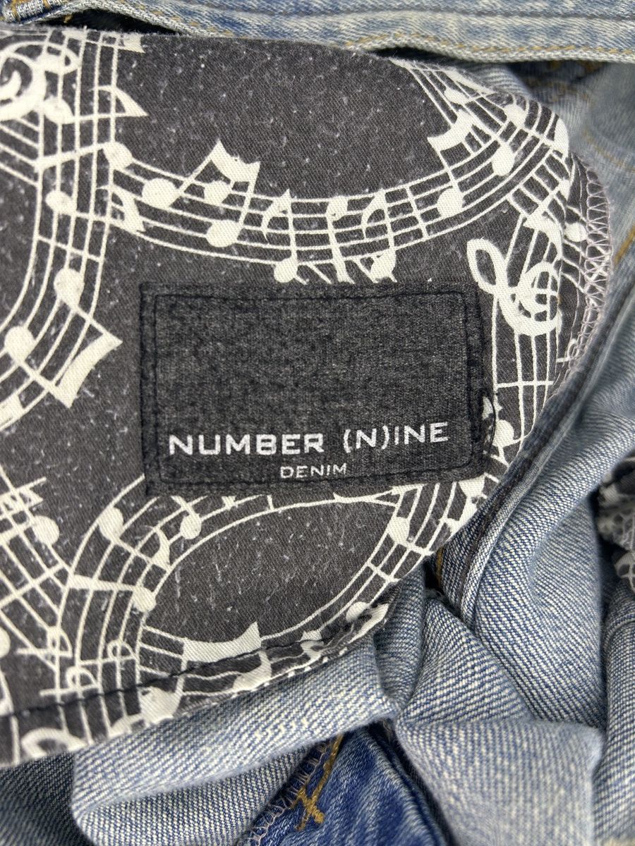 Number (N)ine Darted Paint Splatter Denim Size US 30 / EU 46 - 11 Thumbnail