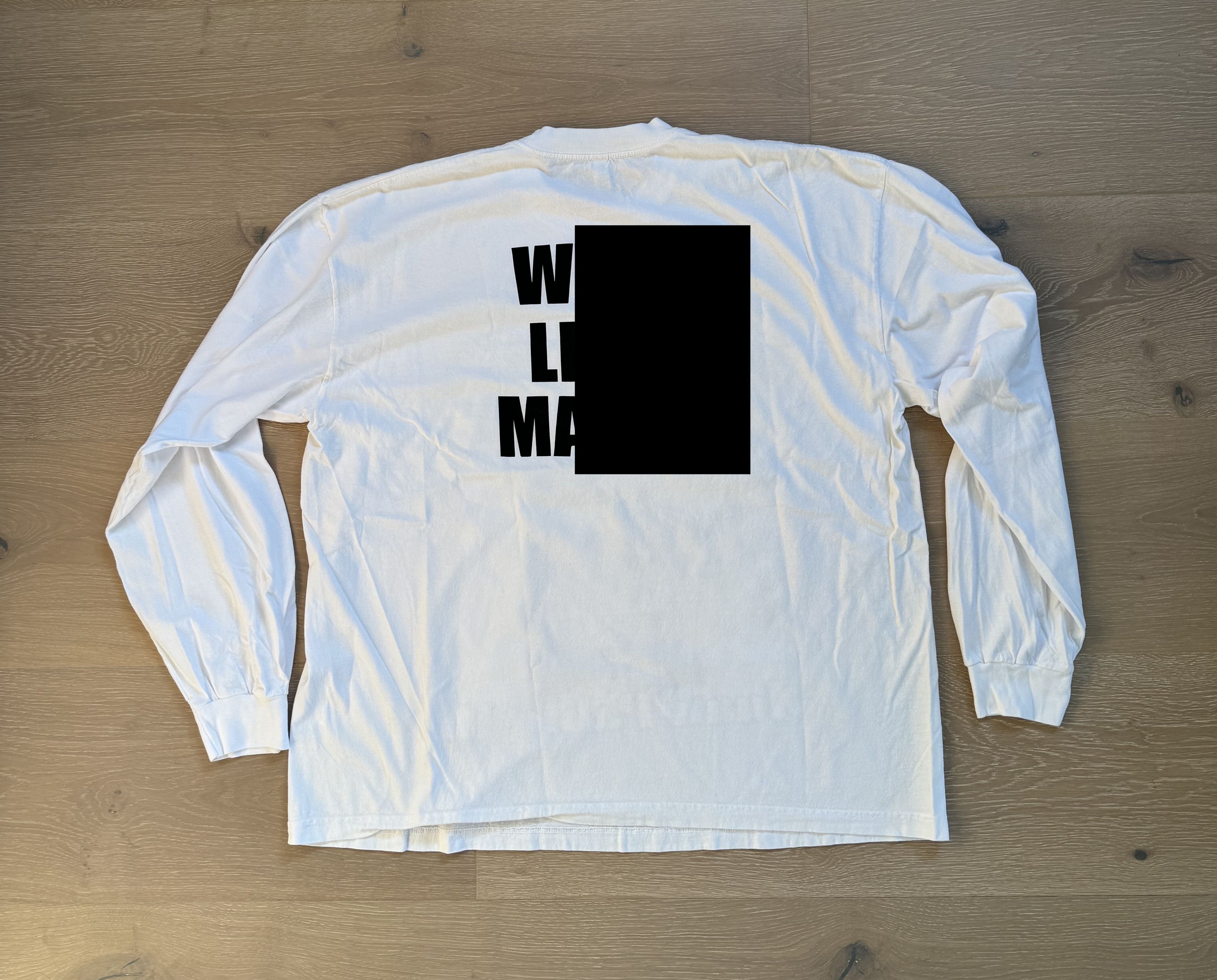Yeezy Season Yzy szn 9 Unreleased WLM Long Sleeve Black T Shirt | Grailed