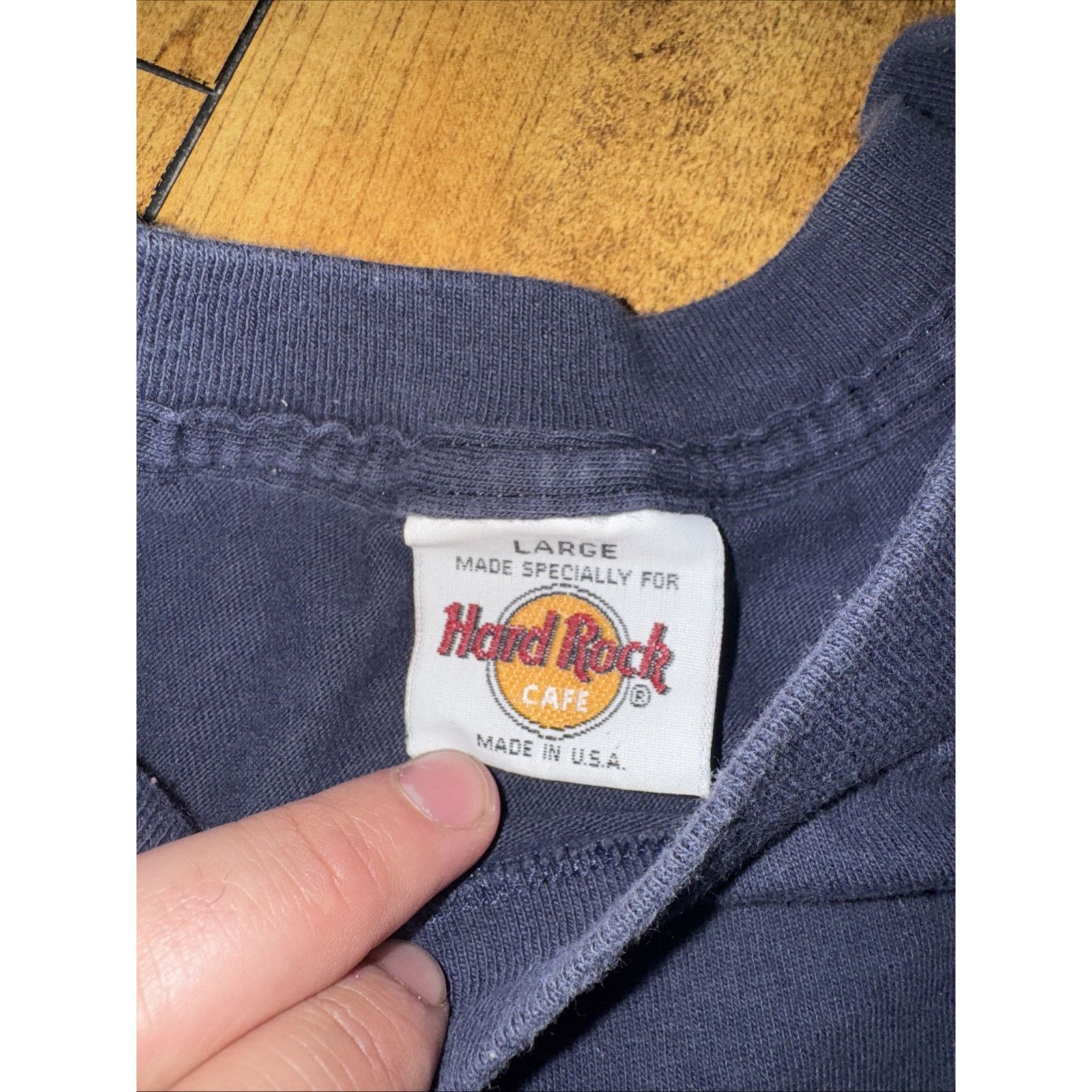 Hard Rock Cafe × Vintage Vintage Hard Rock Cafe San Francisco T-Shirt Blue L 22x28 Size US L / EU 52-54 / 3 - 3 Thumbnail