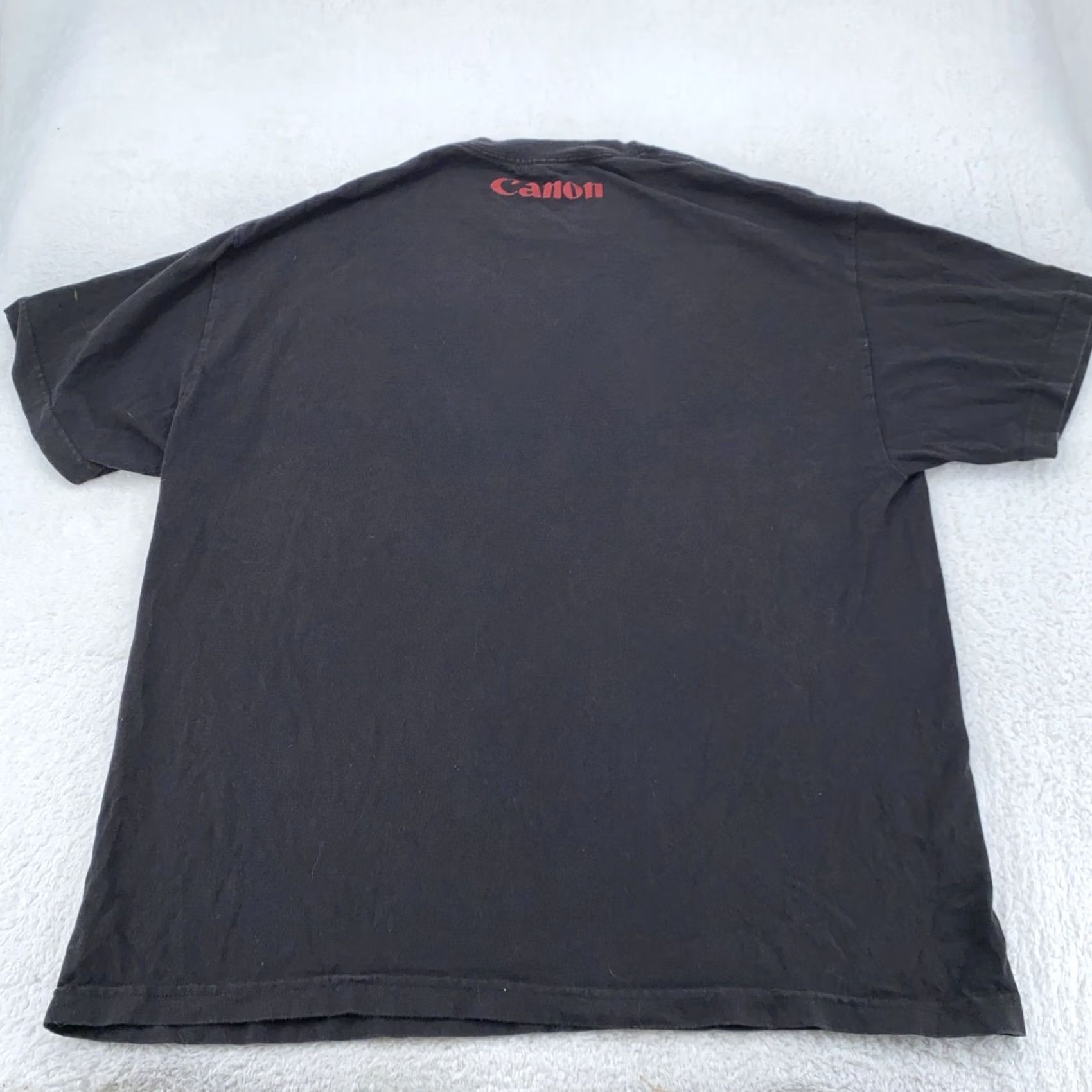 Canon I Shoot RAW Shirt Mens XL Canon Photography Graphic Tee Camera DSLR Size US XL / EU 56 / 4 - 3 Thumbnail