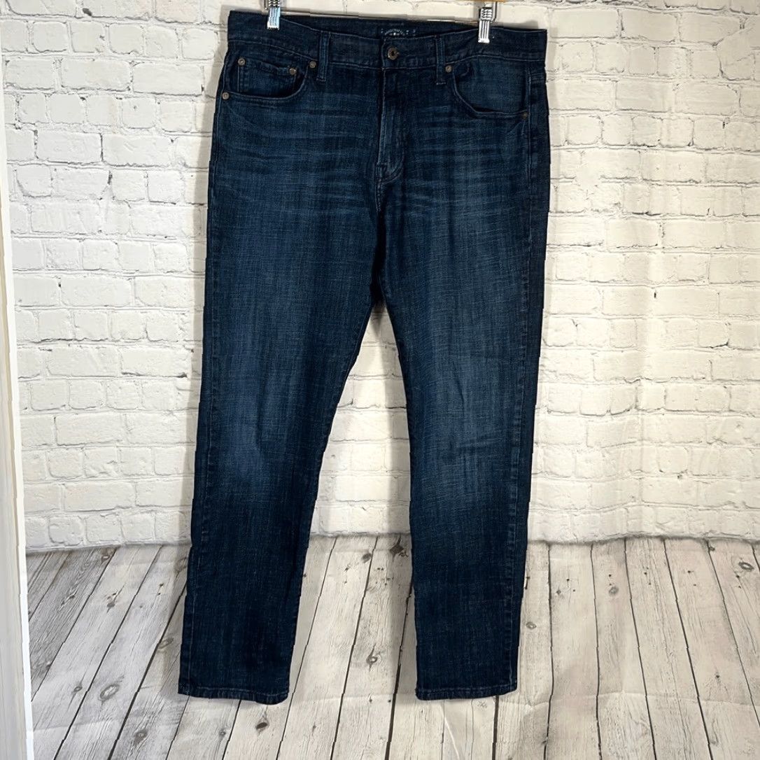 Lucky Brand VINTAGE Lucky Brand 221 Straight Jeans Men W36 x L32 Blue 7MC1026 Mens Size US 36 / EU 52 - 2 Thumbnail