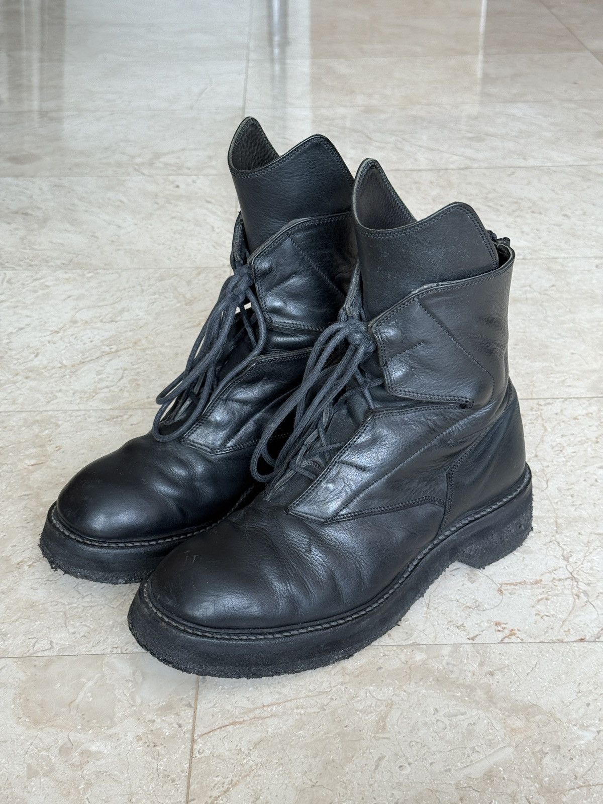 Julius Julius 7 Horse Leather Back Zip Boots Size US 9.5 / EU 42-43 - 1 Thumbnail