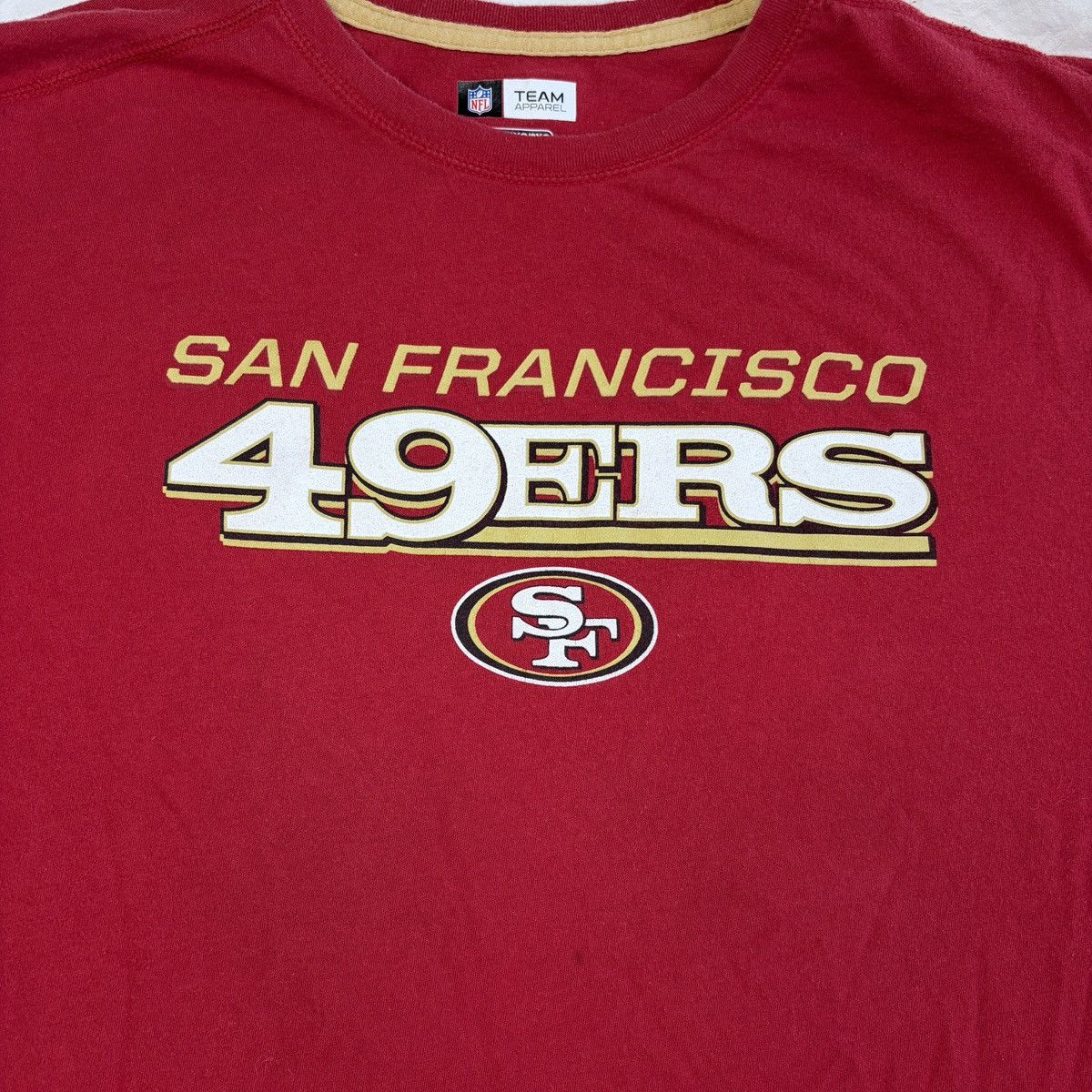 NFL San Francisco 49ers red graphic long sleeve tee Size US XXL / EU 58 / 5 - 3 Thumbnail
