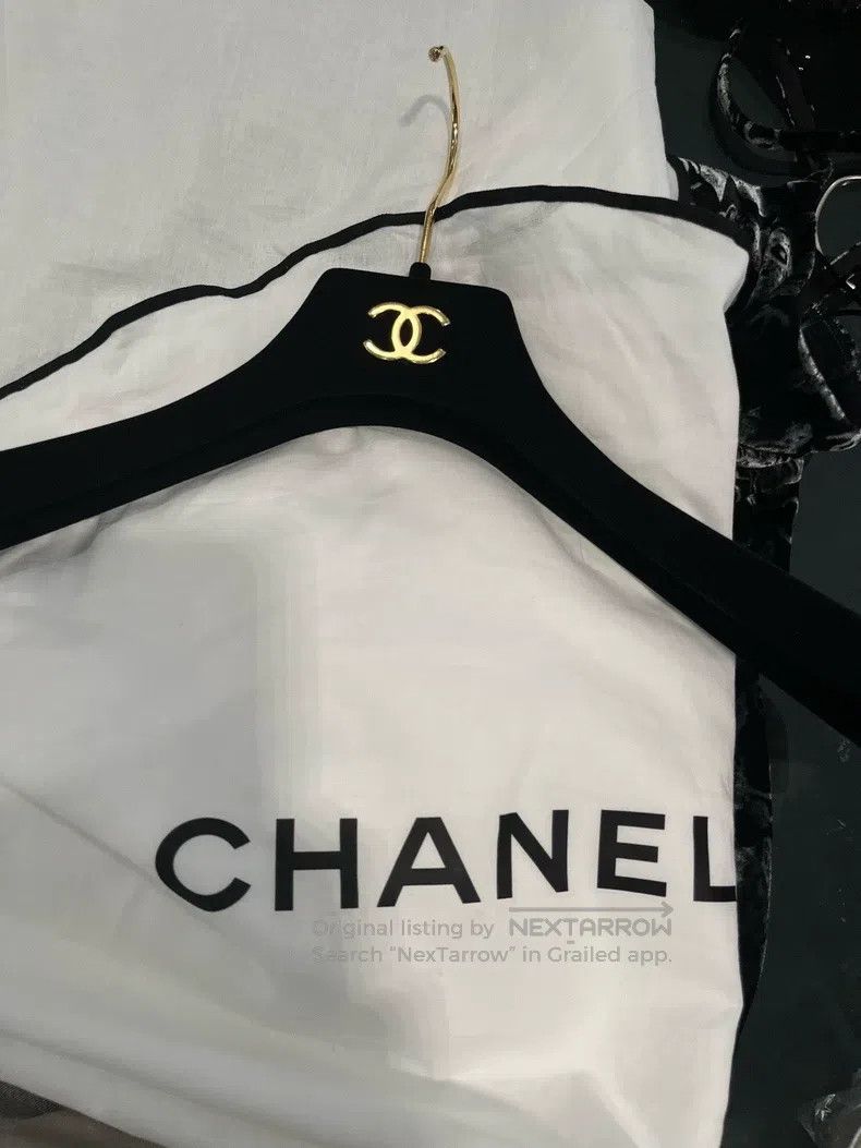 Chanel Chanel Black velvet print strap dress Size XS / US 0-2 / IT 36-38 - 8 Thumbnail